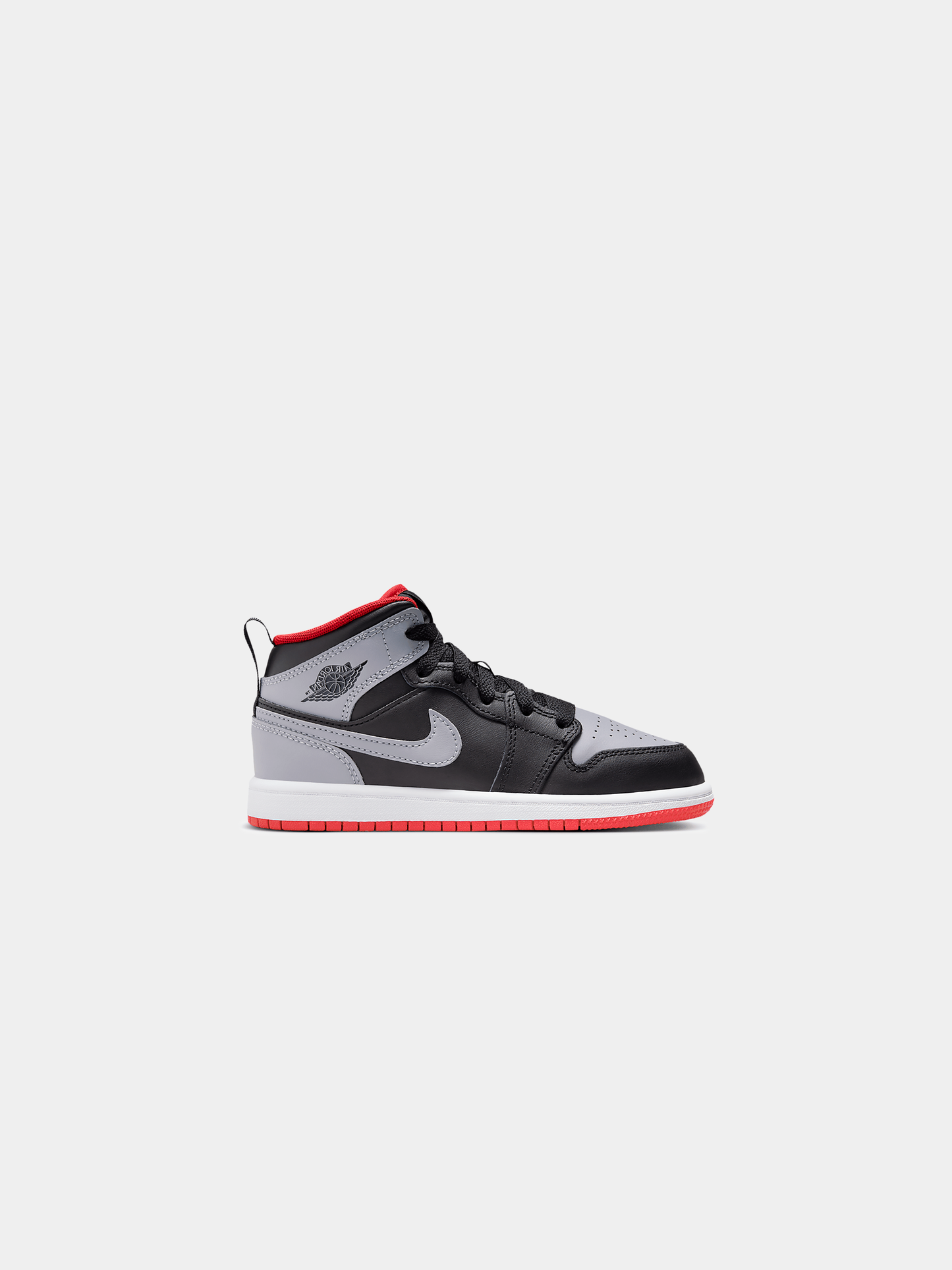 PS Jordan 1 Mid (Black/Cement Grey/Fire Red/White)
