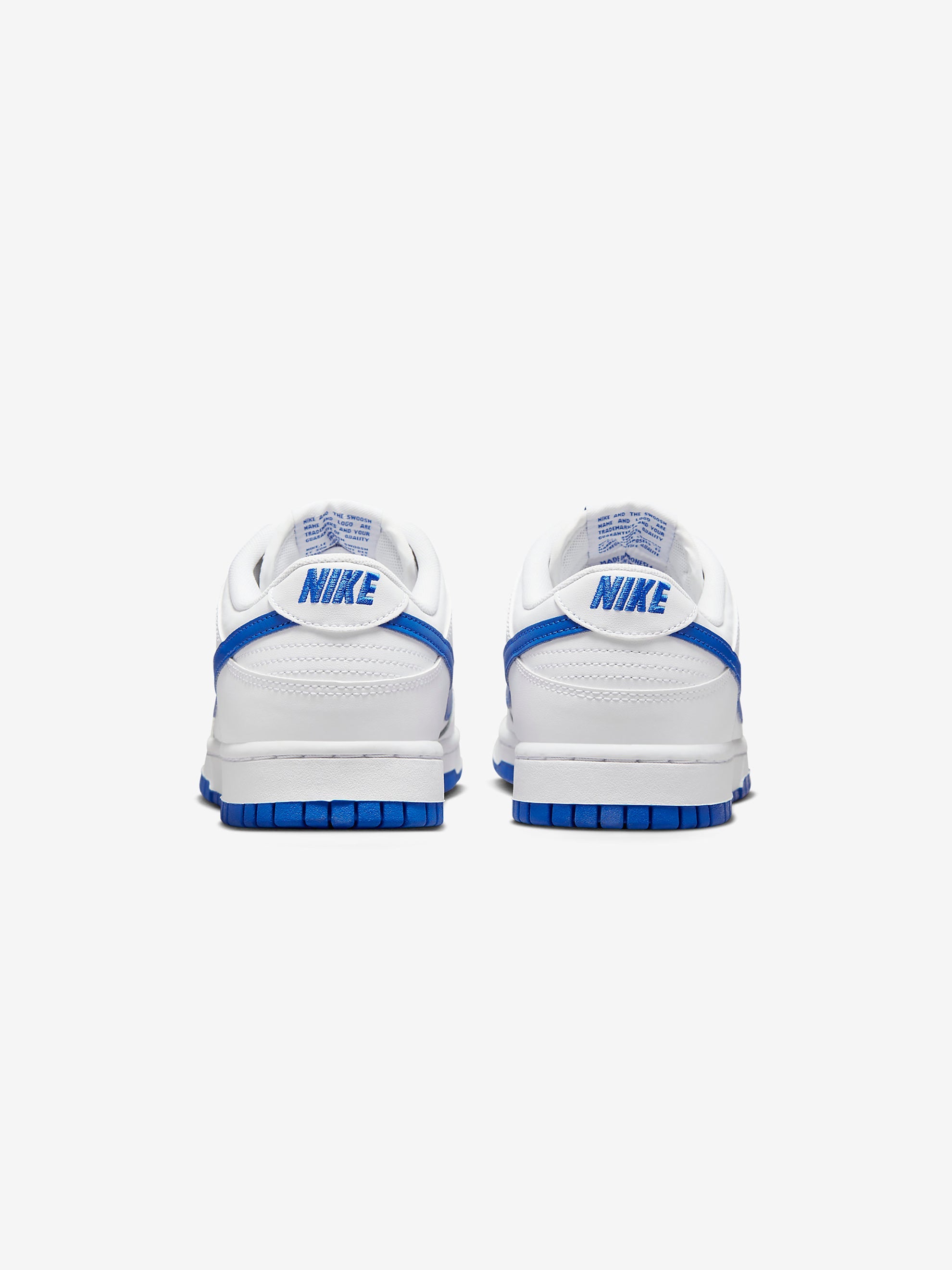 Nike Dunk Low Retro (White/Hyper Royal)