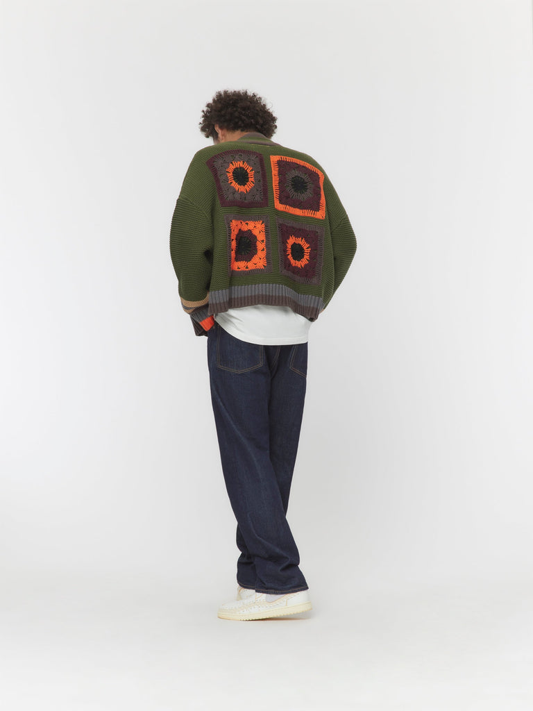 Buy Union Los Angeles Wheatley Cardigan (Green) Online at UNION