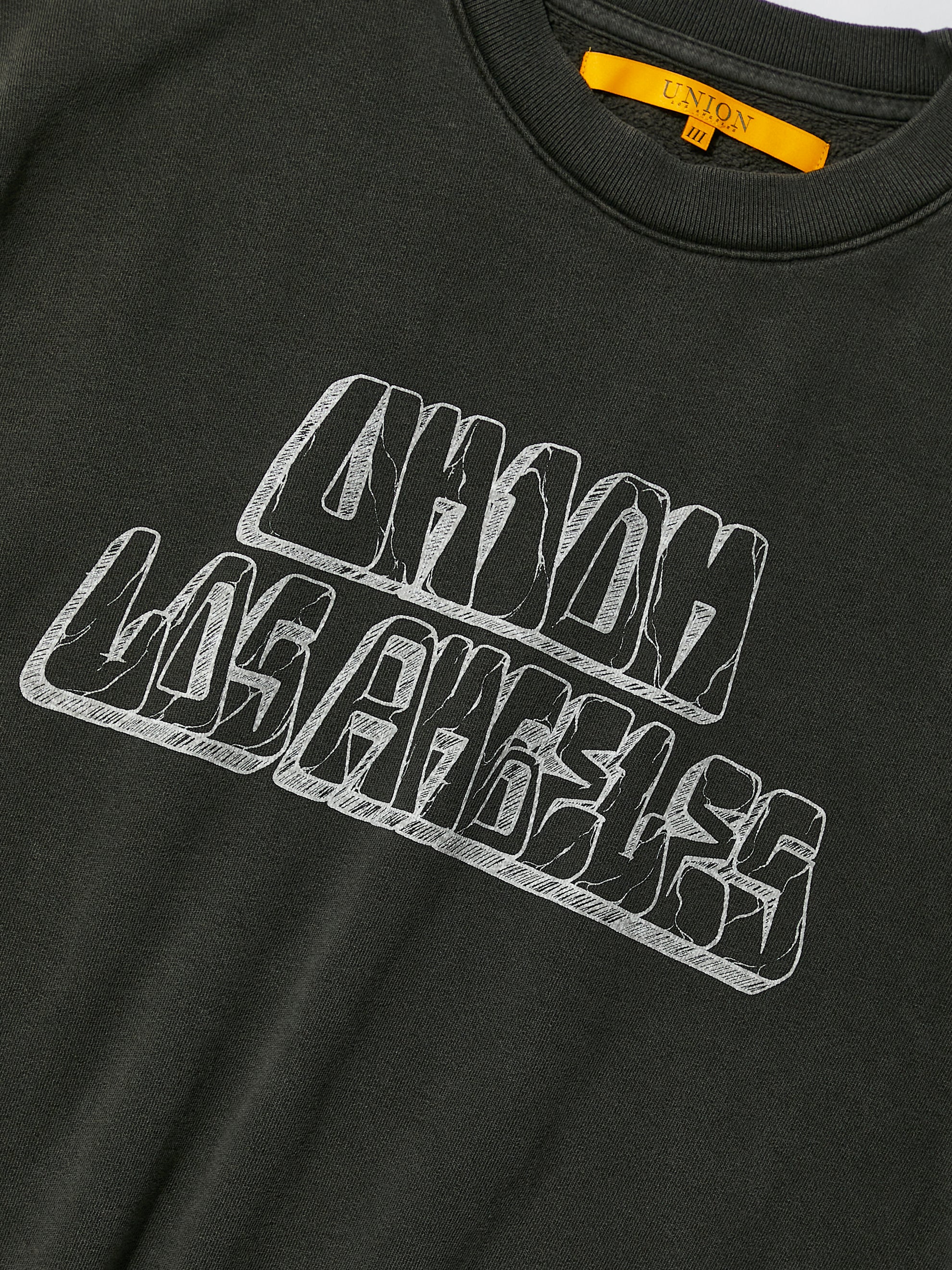 Strike Crewneck Fleece (Vintage Black)
