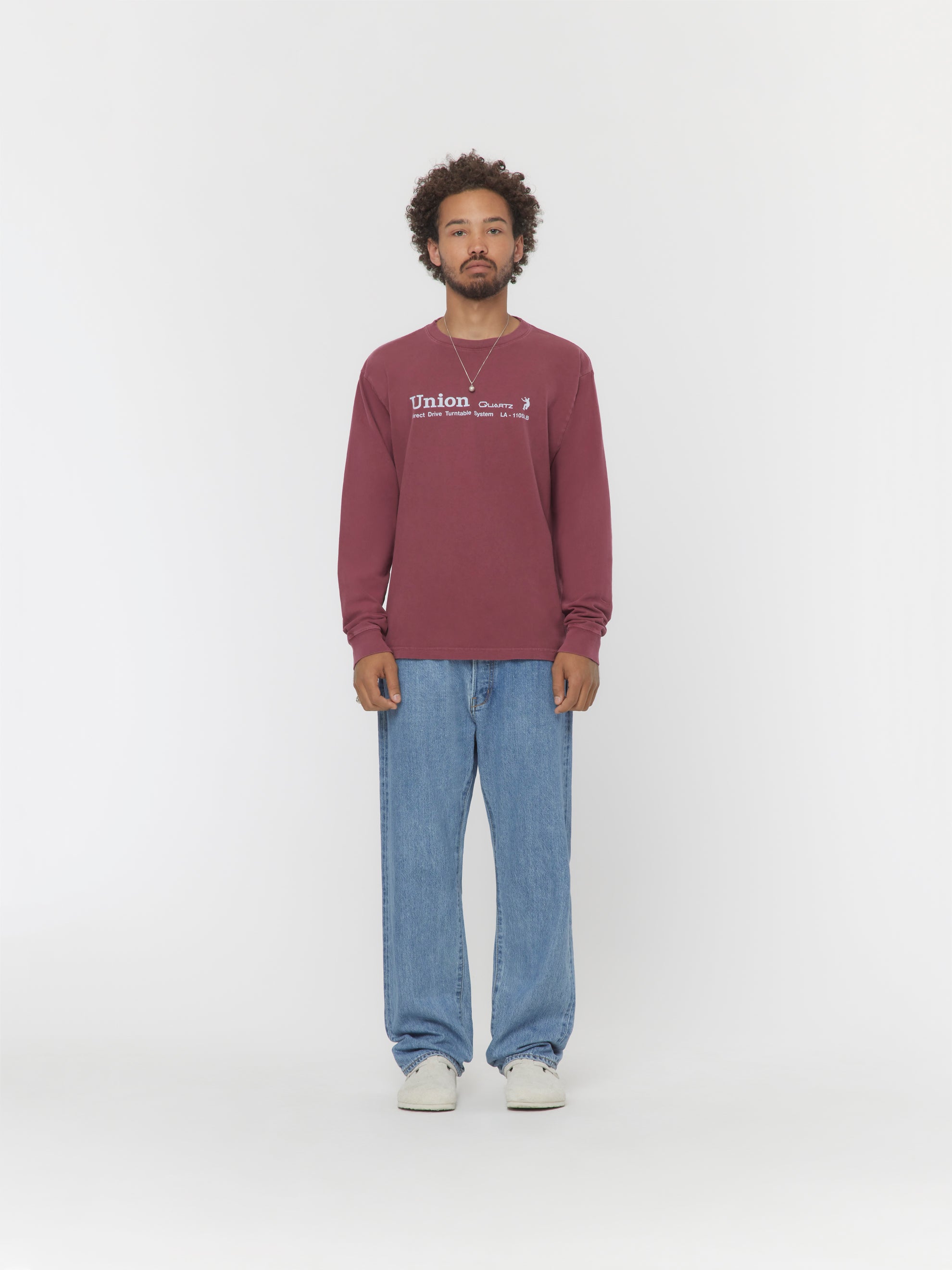 Quartz L/S Tee (Maroon)