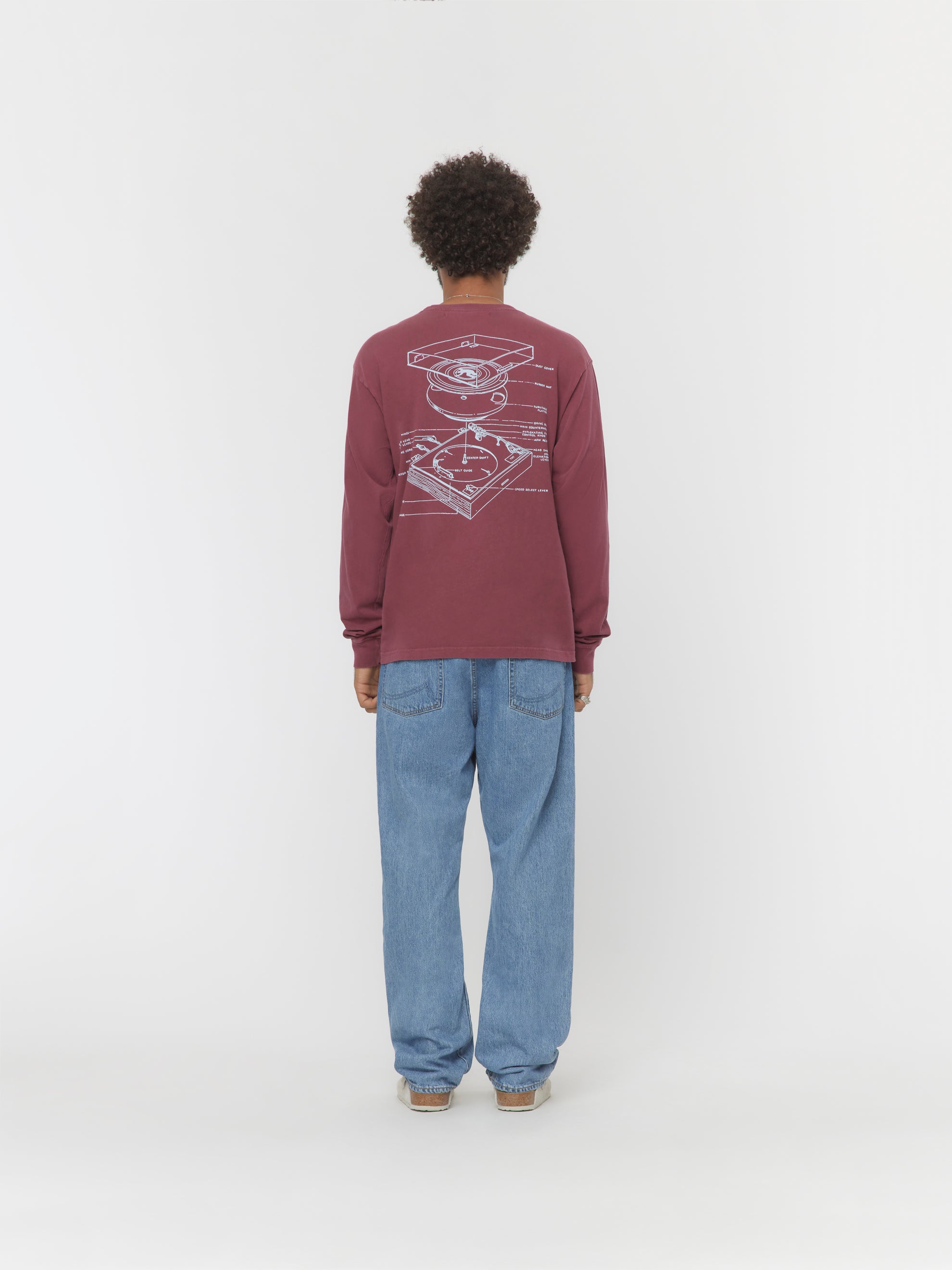 Quartz L/S Tee (Maroon)