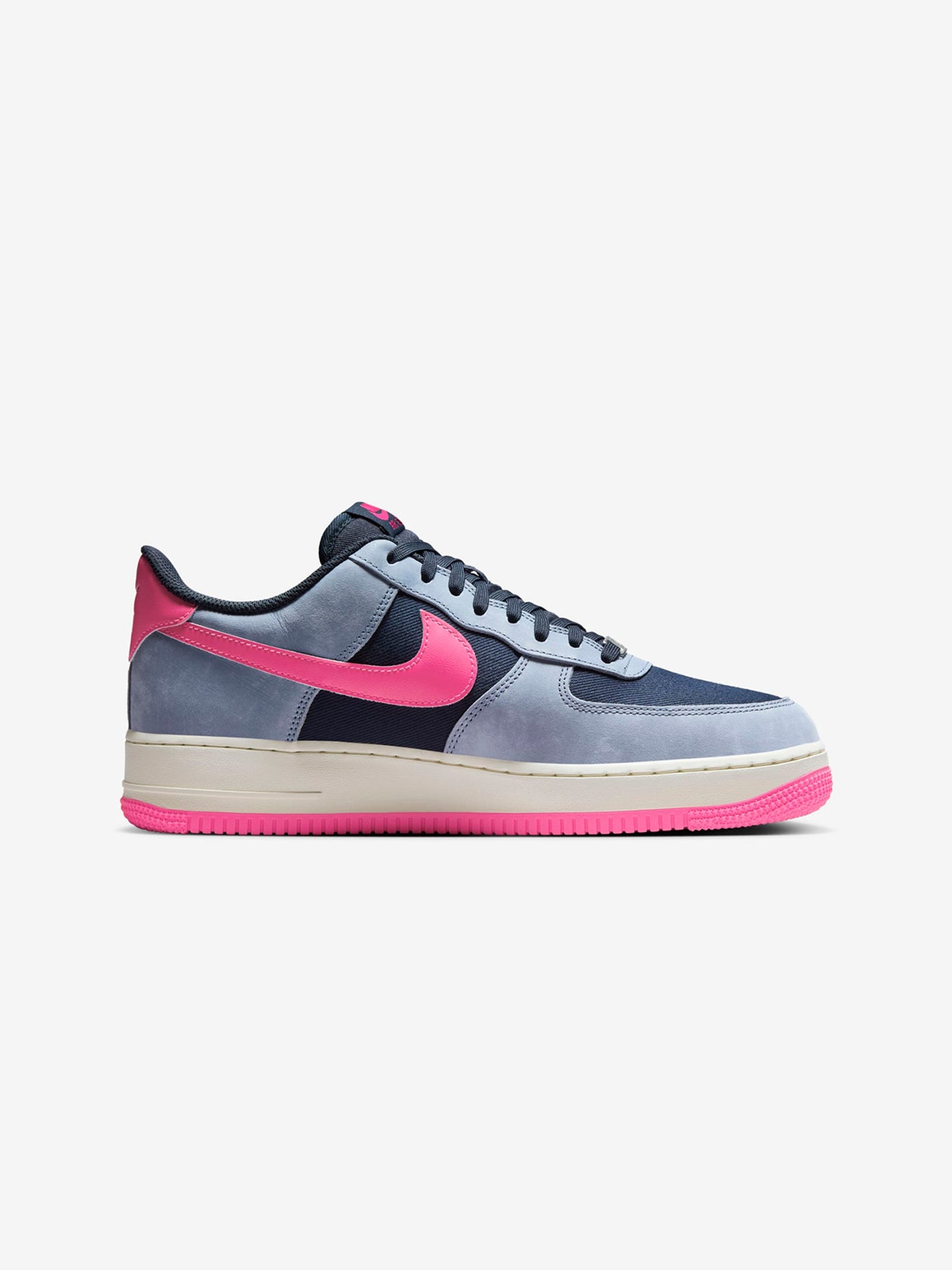 Nike Air Force 1 '07 LX (DARK OBSIDIAN/PINK BLAST-ASHEN SLATE)