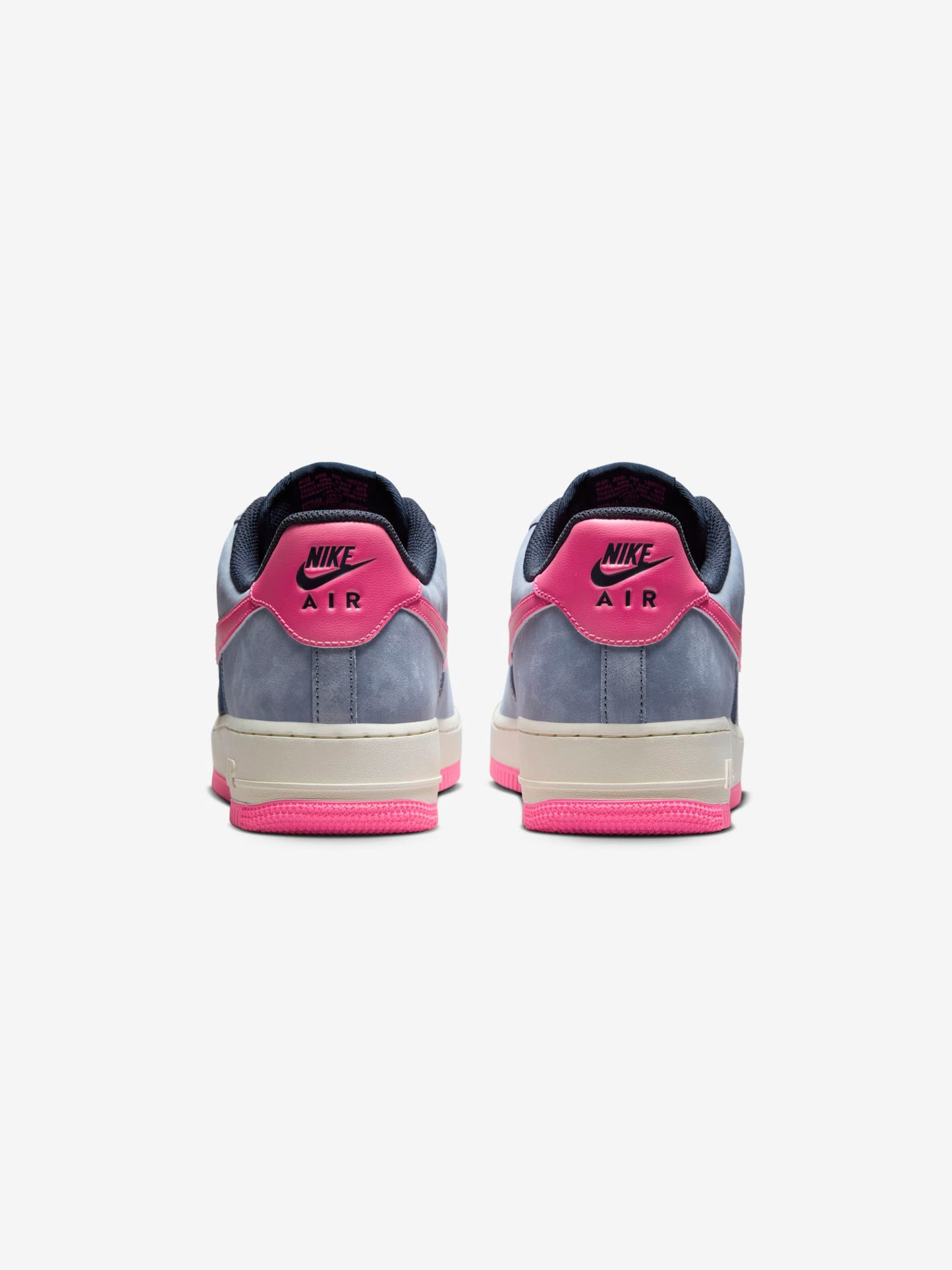 Nike Air Force 1 '07 LX (DARK OBSIDIAN/PINK BLAST-ASHEN SLATE)