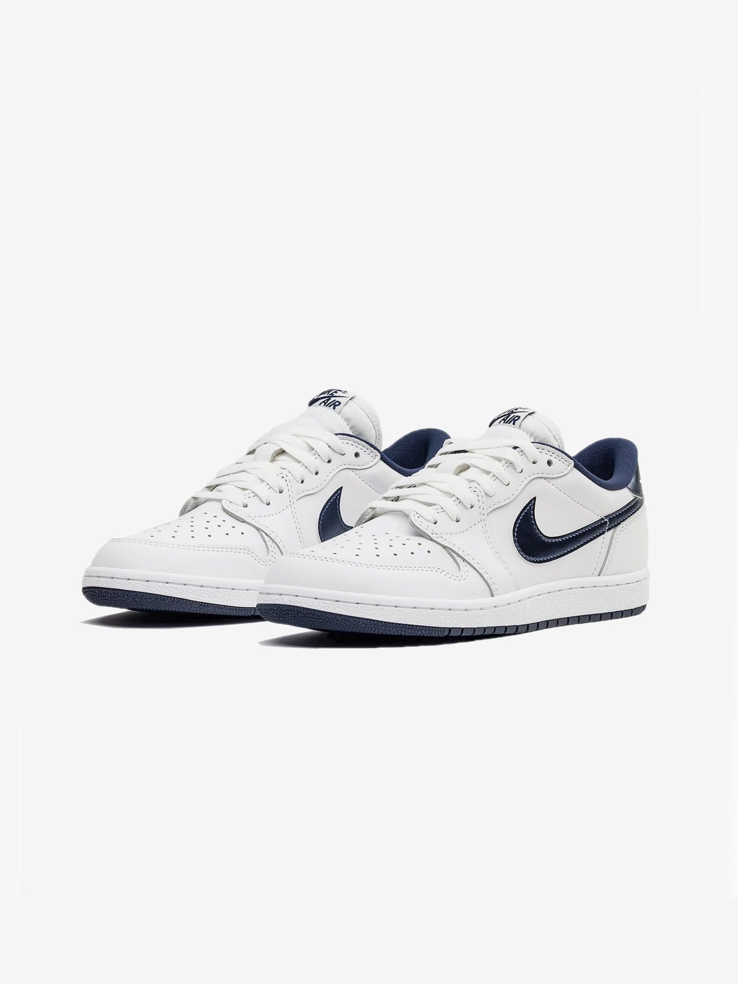 AIR JORDAN 1 LOW 85 (WHITE/NAVY-WHITE)