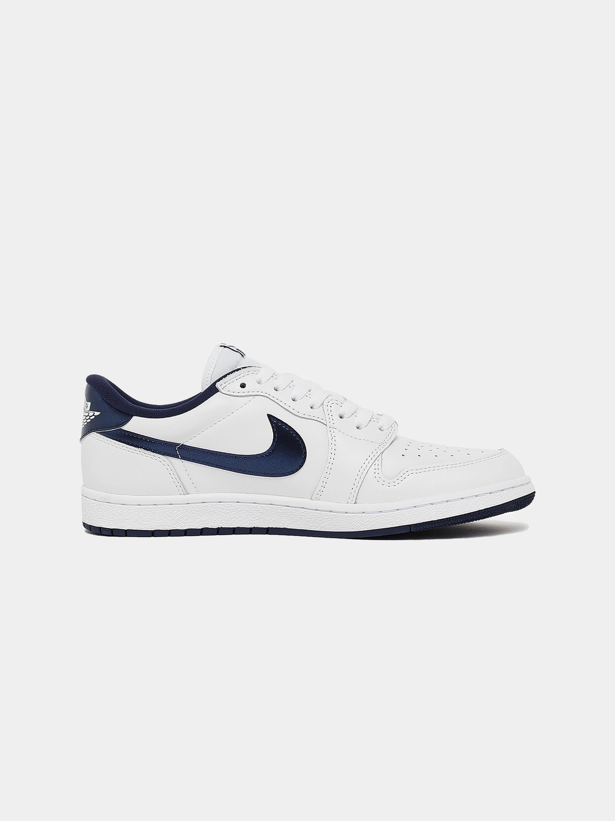 Air Jordan 1 Low 85 Metallic Navy 10 White