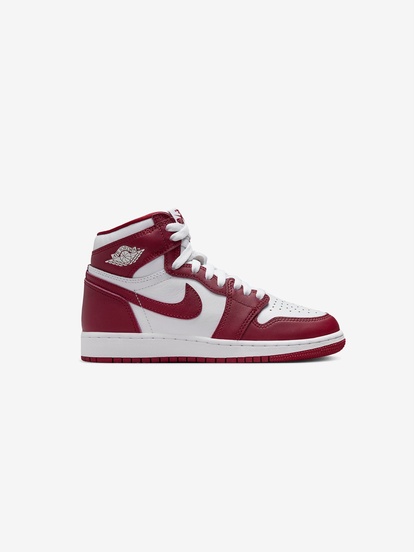 GS Air Jordan 1 High OG (WHITE/TEAM RED)
