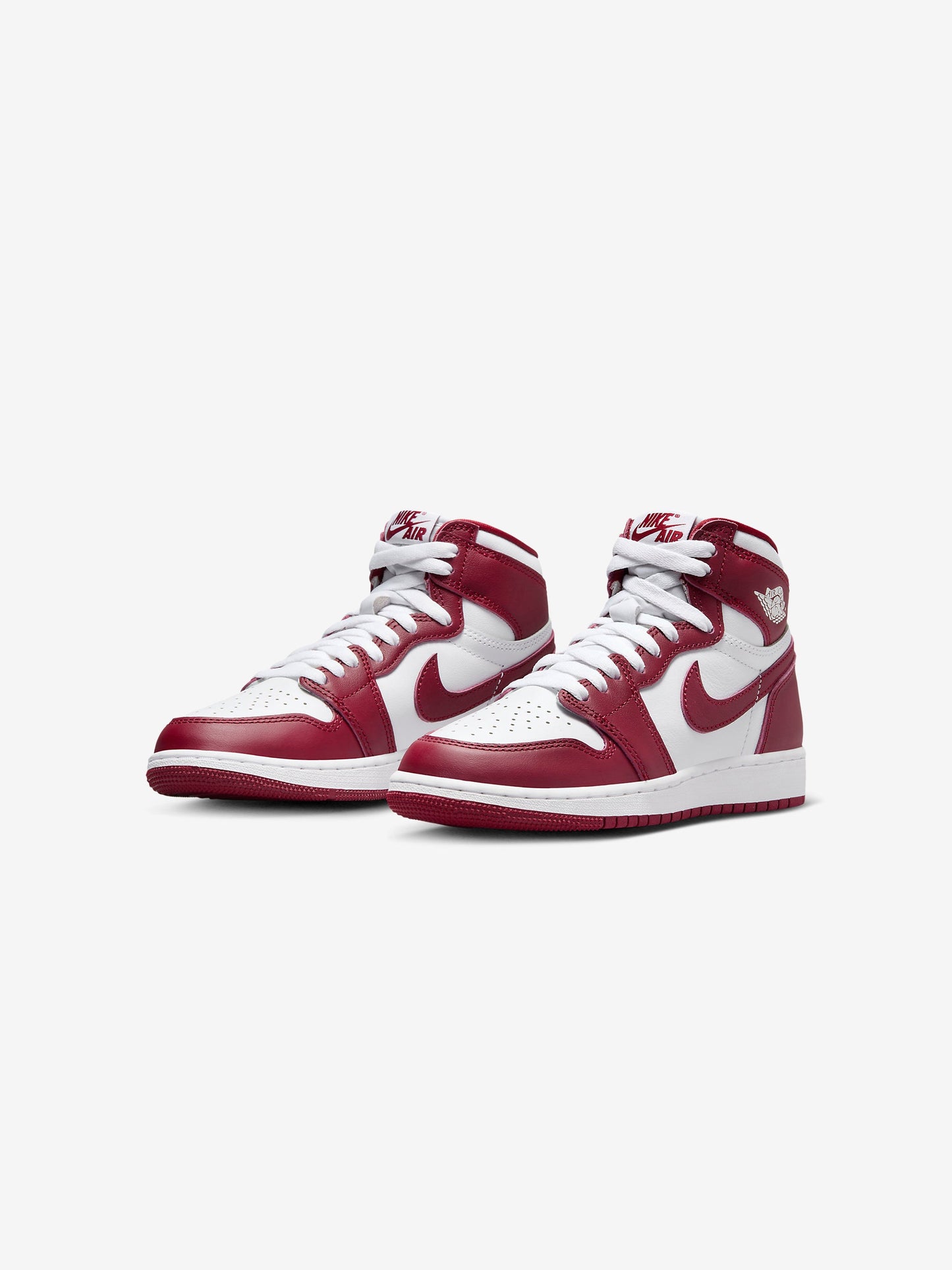 GS Air Jordan 1 High OG (WHITE/TEAM RED)