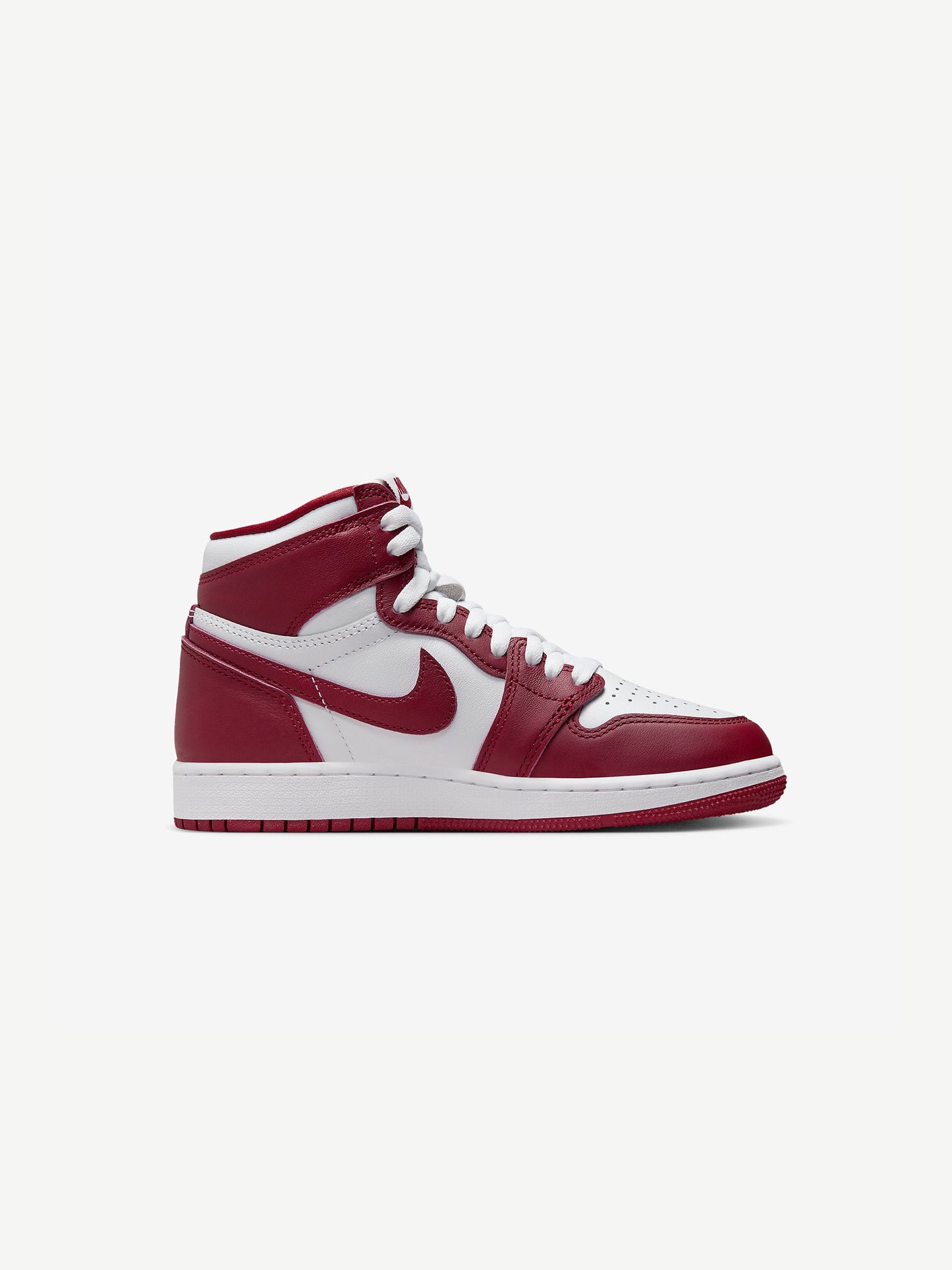 GS Air Jordan 1 High OG (WHITE/TEAM RED)