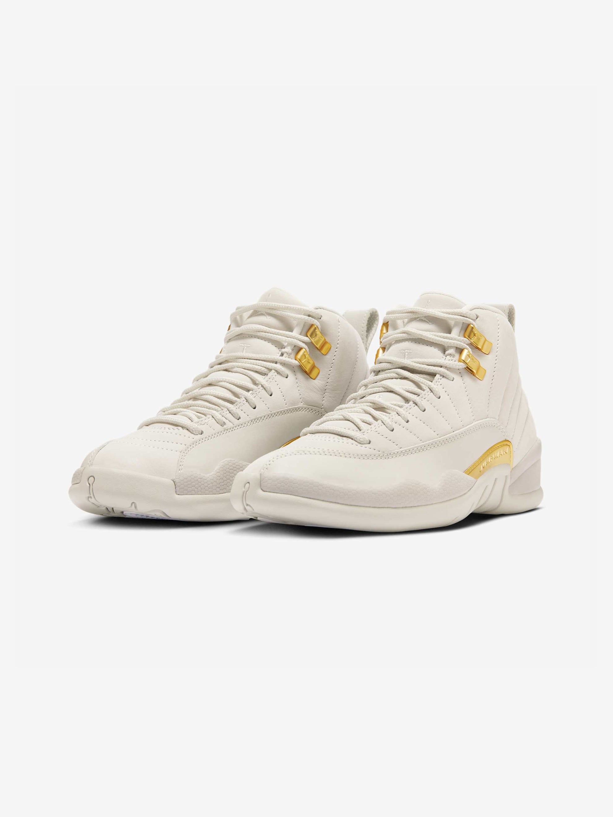 Jordan Brand Air Jordan 12 Retro PHANTOM METALLIC GOLD WHITE UNION LOS ANGELES