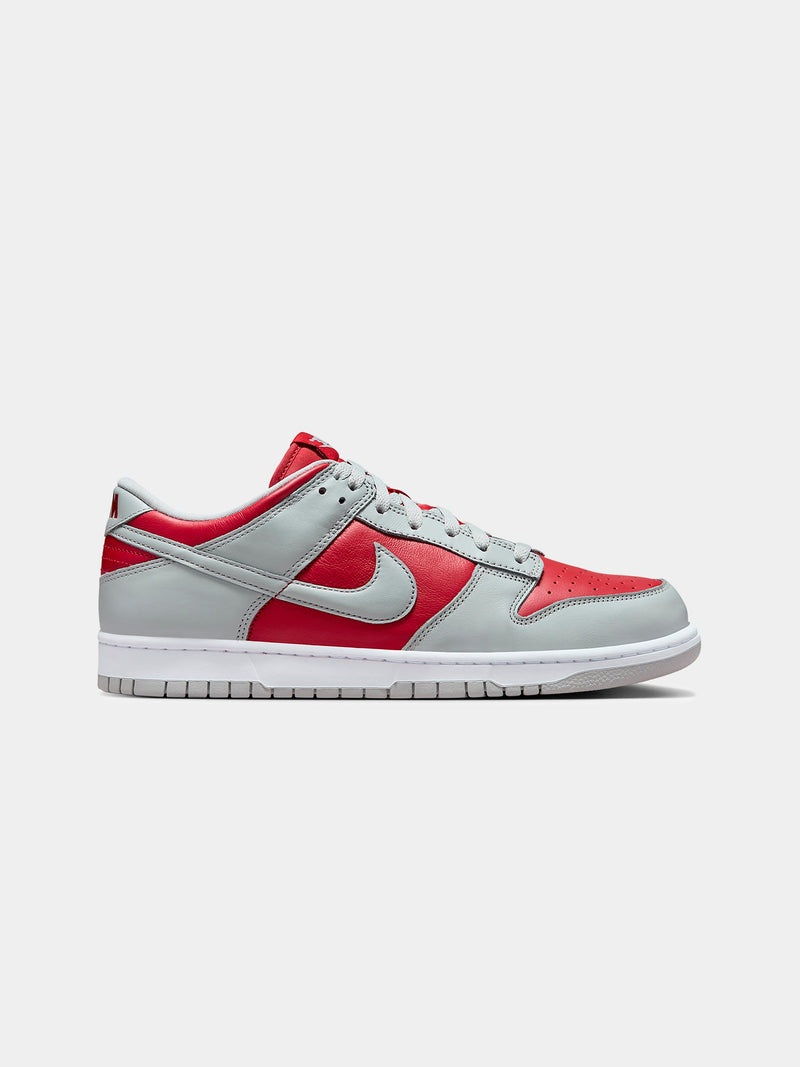 Nike Dunk Low (VARSITY RED/SILVER-WHITE)