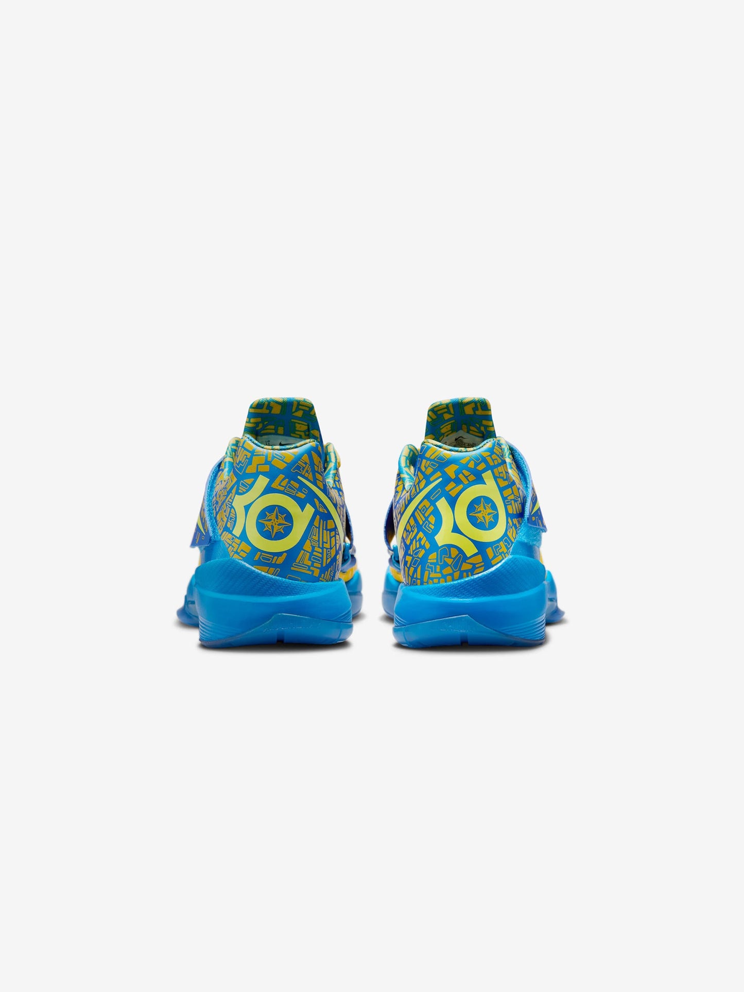 NIKE ZOOM KD IV (PHOTO BLUE/LEMON TWIST-TOUR YELLOW)