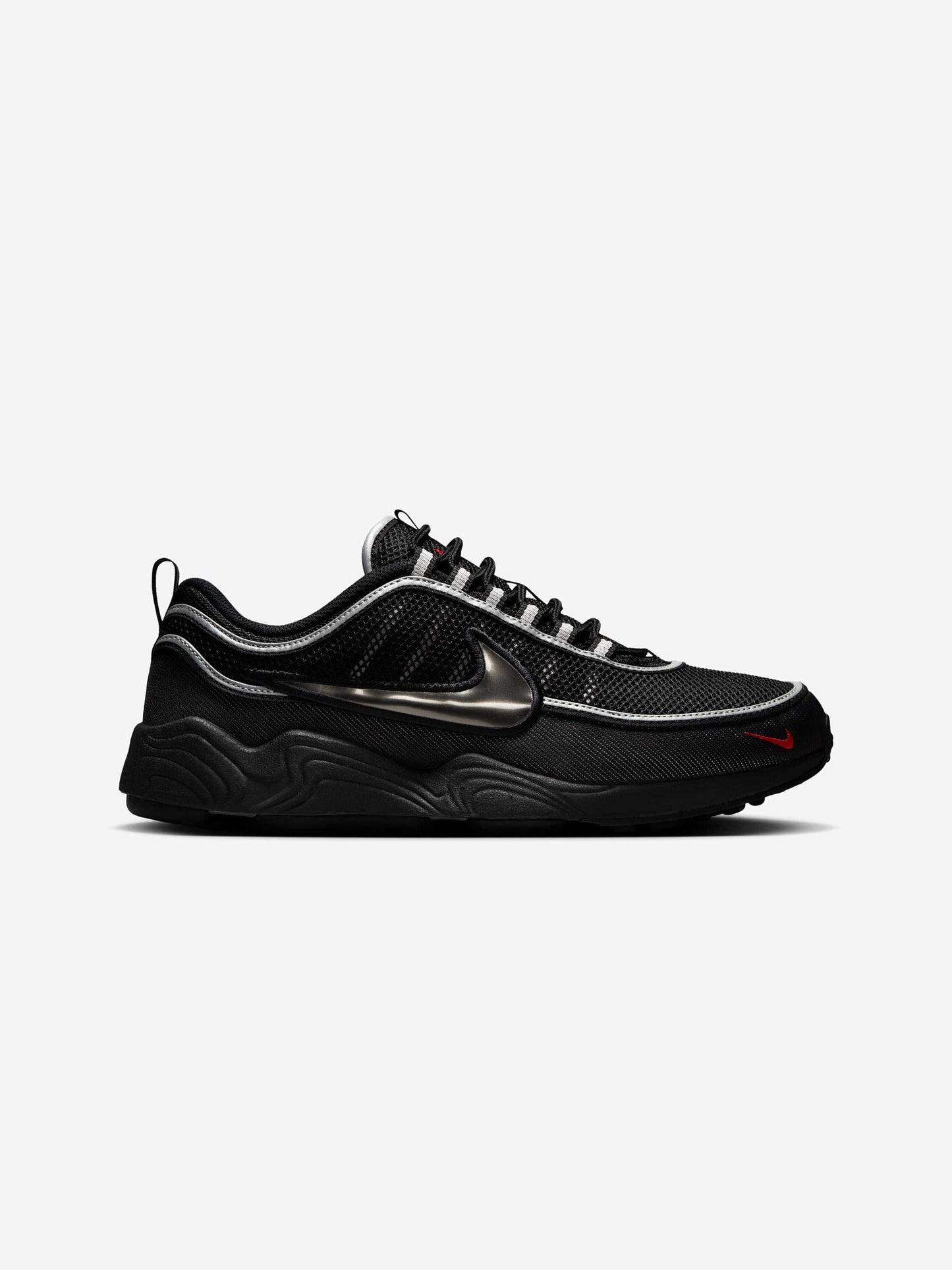 Nike Air Zoom Spiridon SP	 (BLACK/BLACK-METALLIC SILVER-SPORT RED)