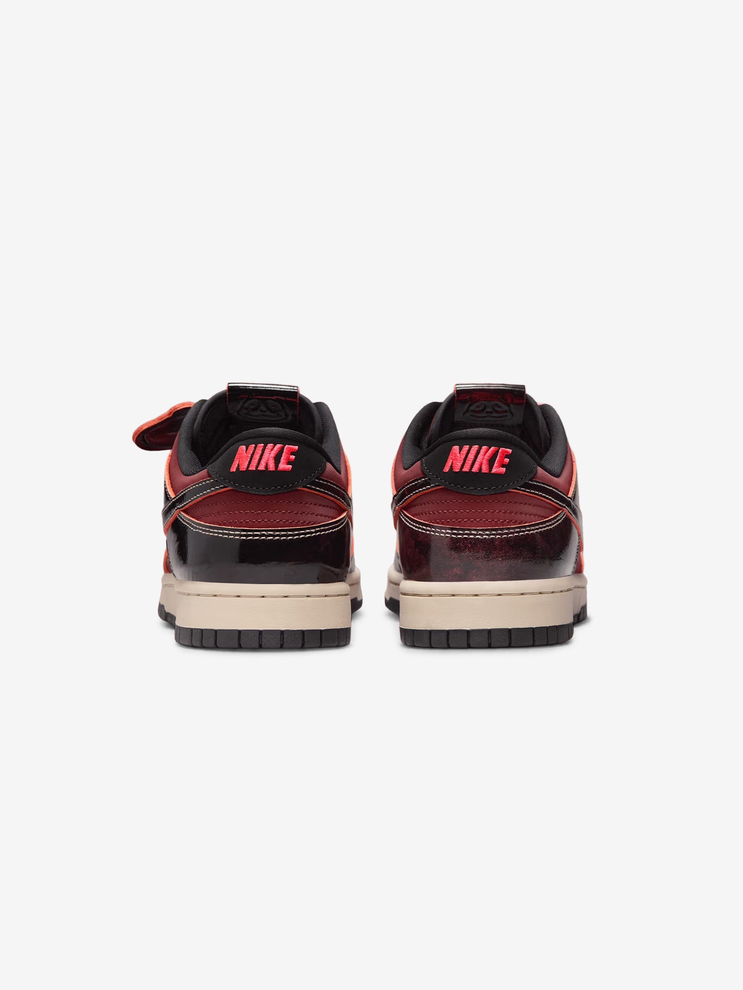 Nike Dunk Low "Panda Dark Team Red"