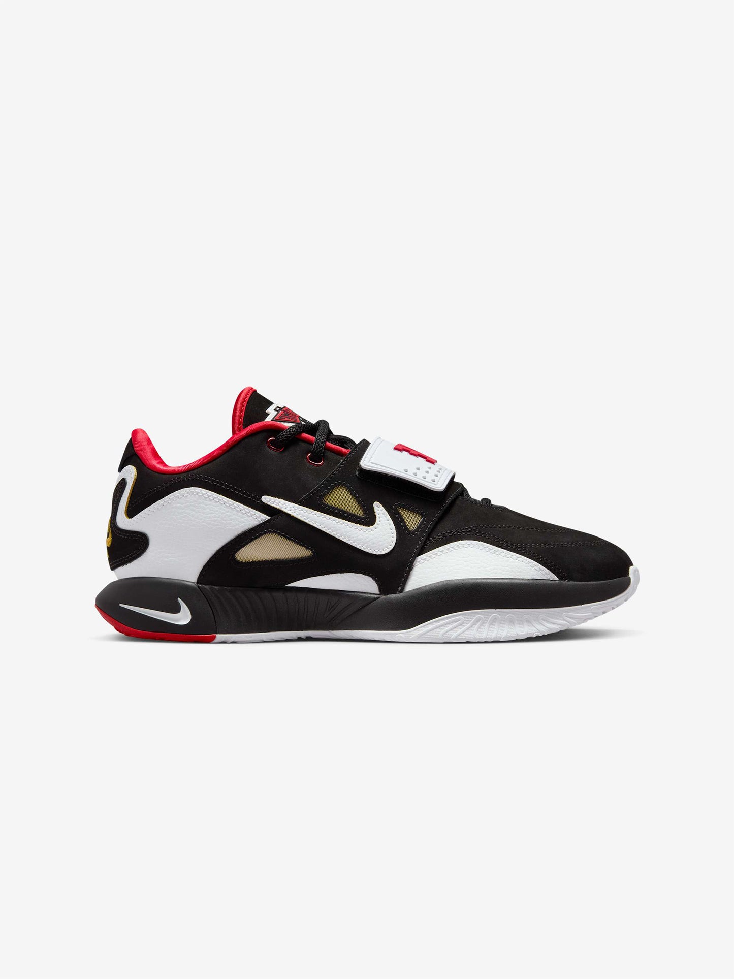 Nike LeBron 21 "Prime 93" (Black/White-Fire Red-Metallic Gold)