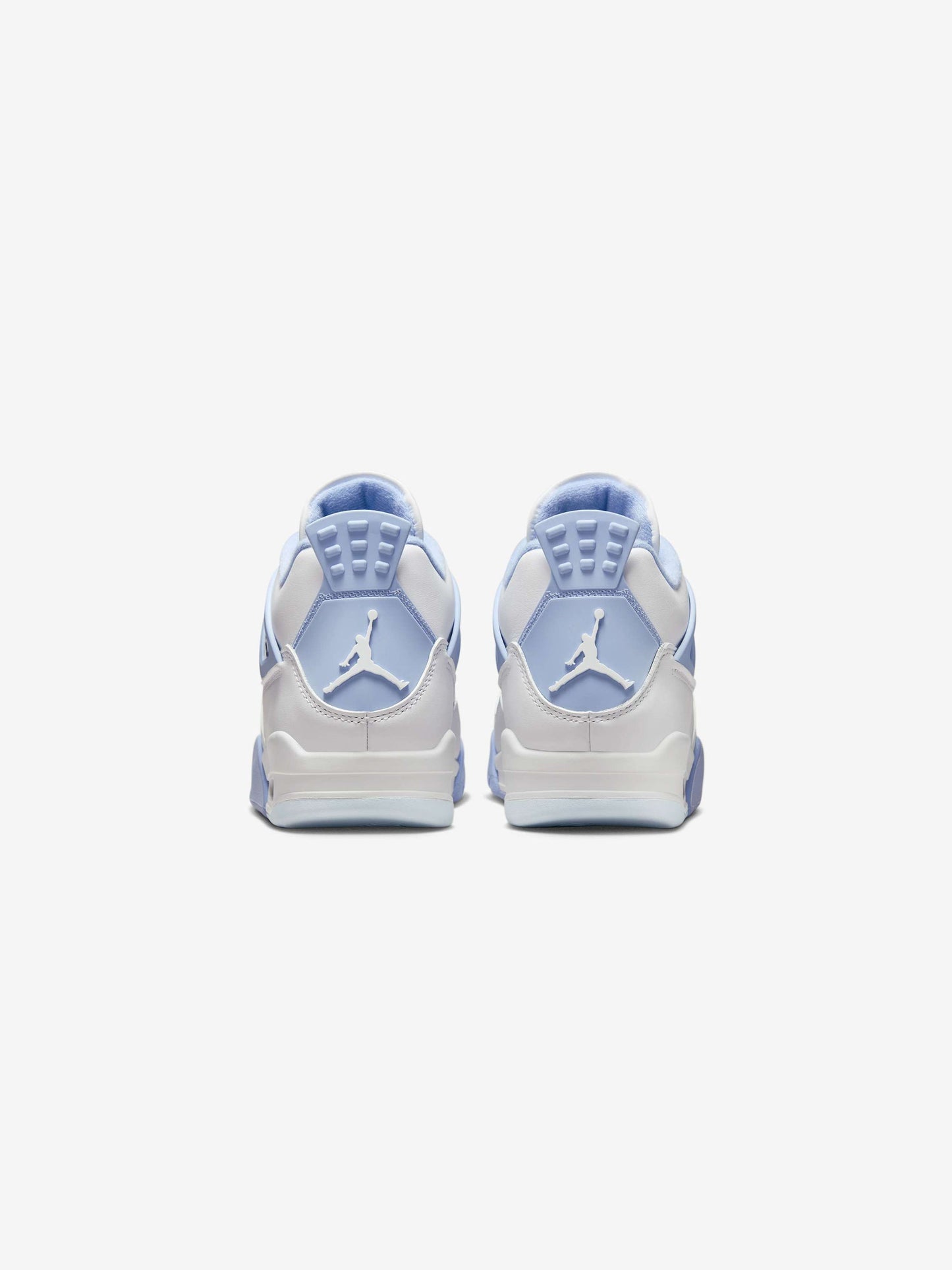 Air Jordan Women's 4 Retro "Aluminium" (WHITE/ALUMINUM-BLUE TINT-OIL GREEN)