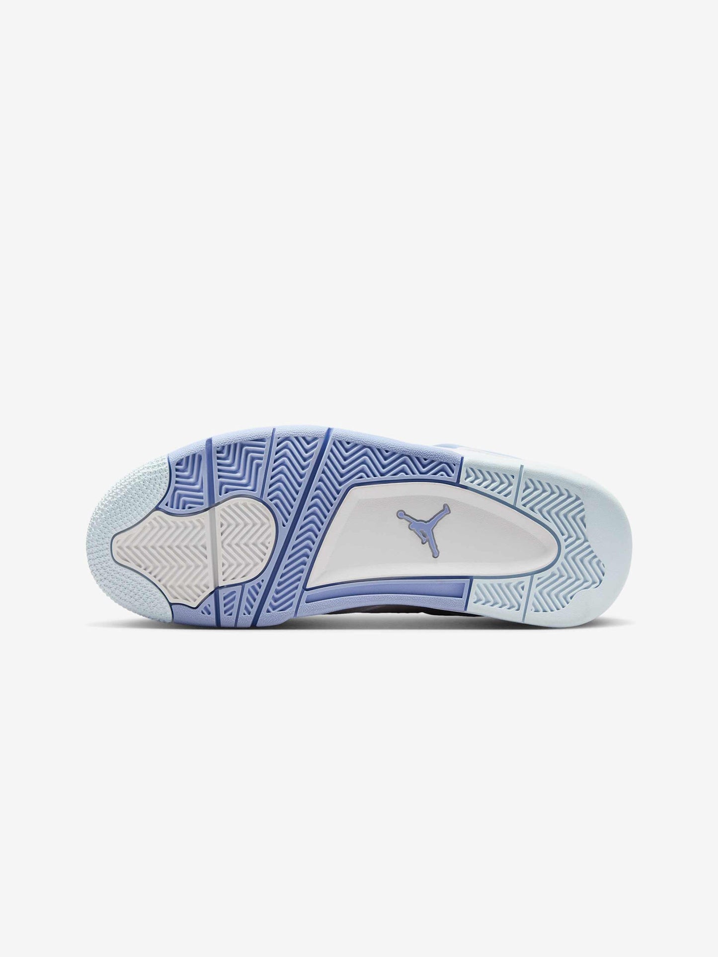 Air Jordan Women's 4 Retro "Aluminium" (WHITE/ALUMINUM-BLUE TINT-OIL GREEN)