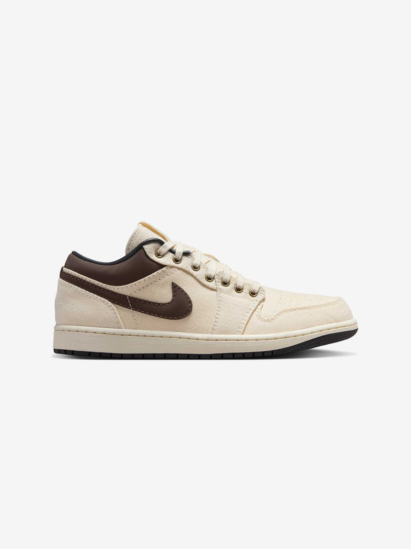Air Jordan 1 Low Premium (Pale Ivory/Baroque Brown-Off Noir)