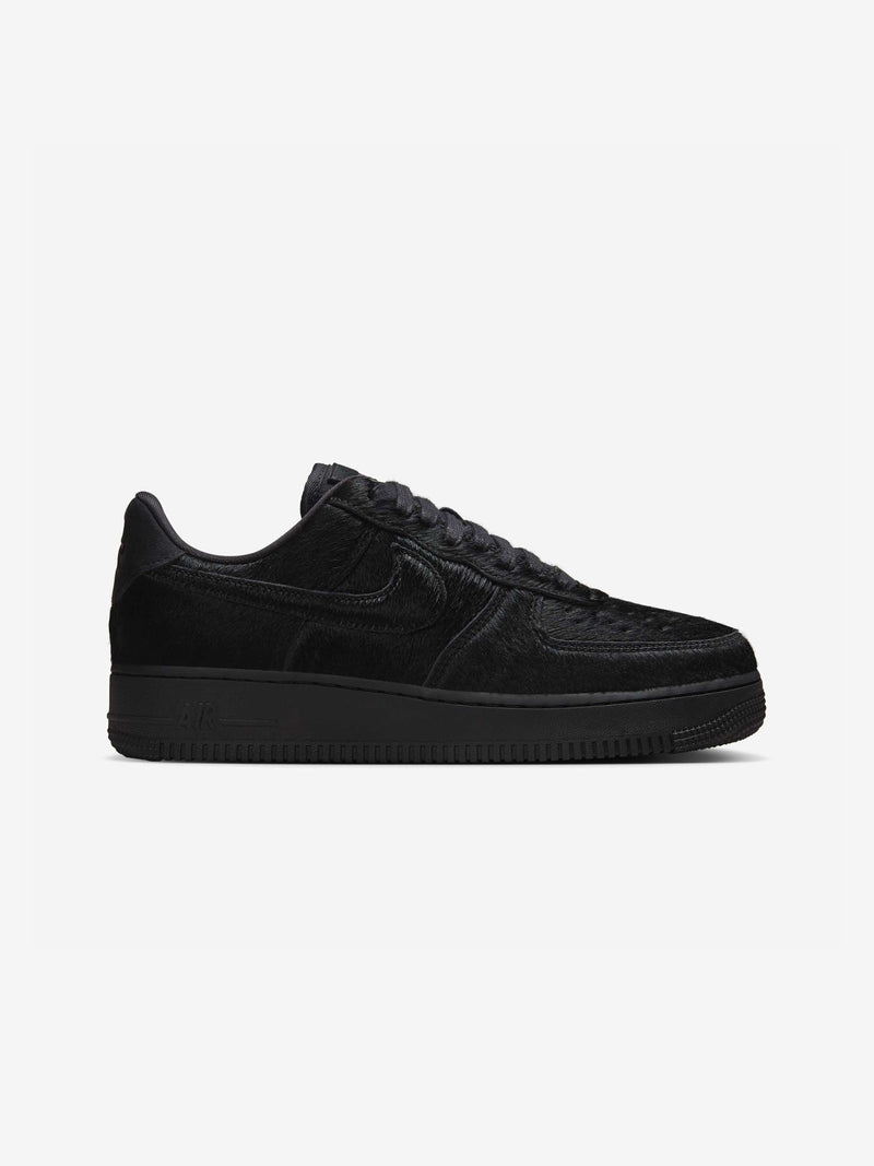 Women's Nike Air Force 1 Low '07 Pony Hair (Black/Black-Off Noir)