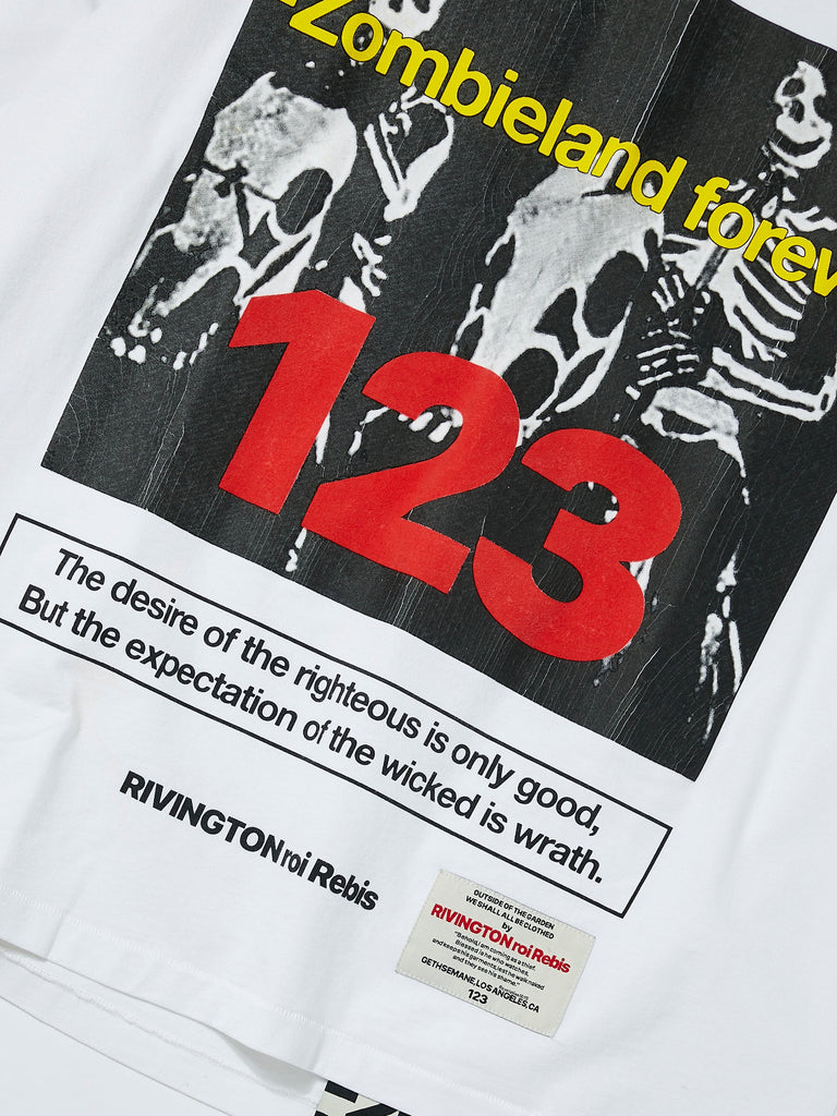 Buy RRR123 ZOMBIELAND TEE (White) Online at UNION LOS ANGELES