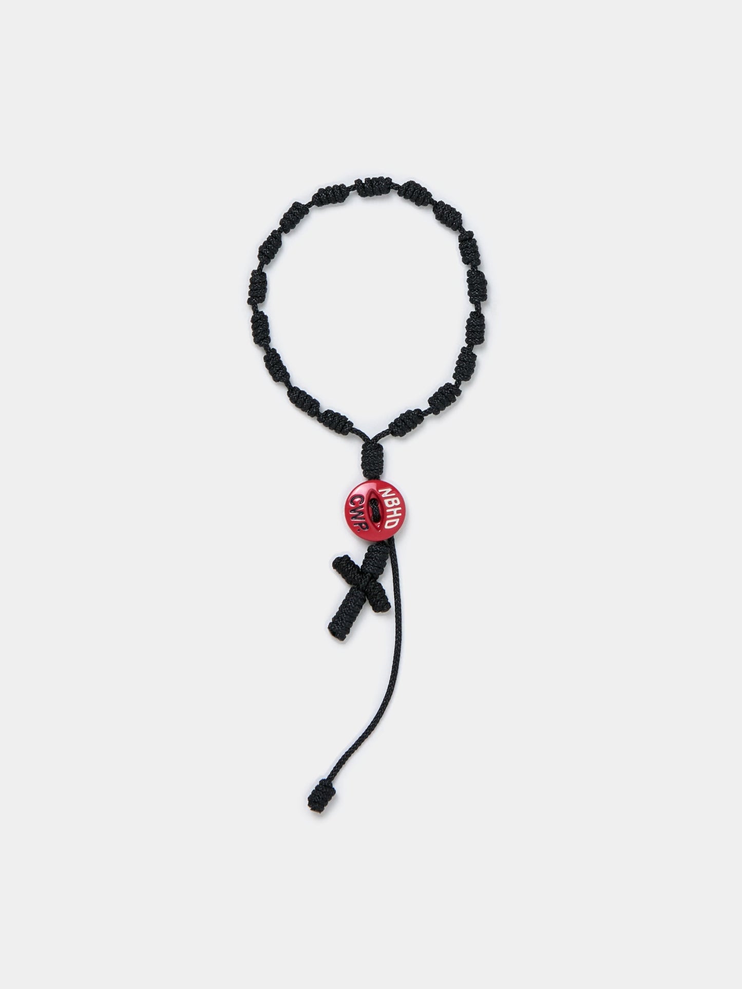 Cord Cross Bracelet (Black)