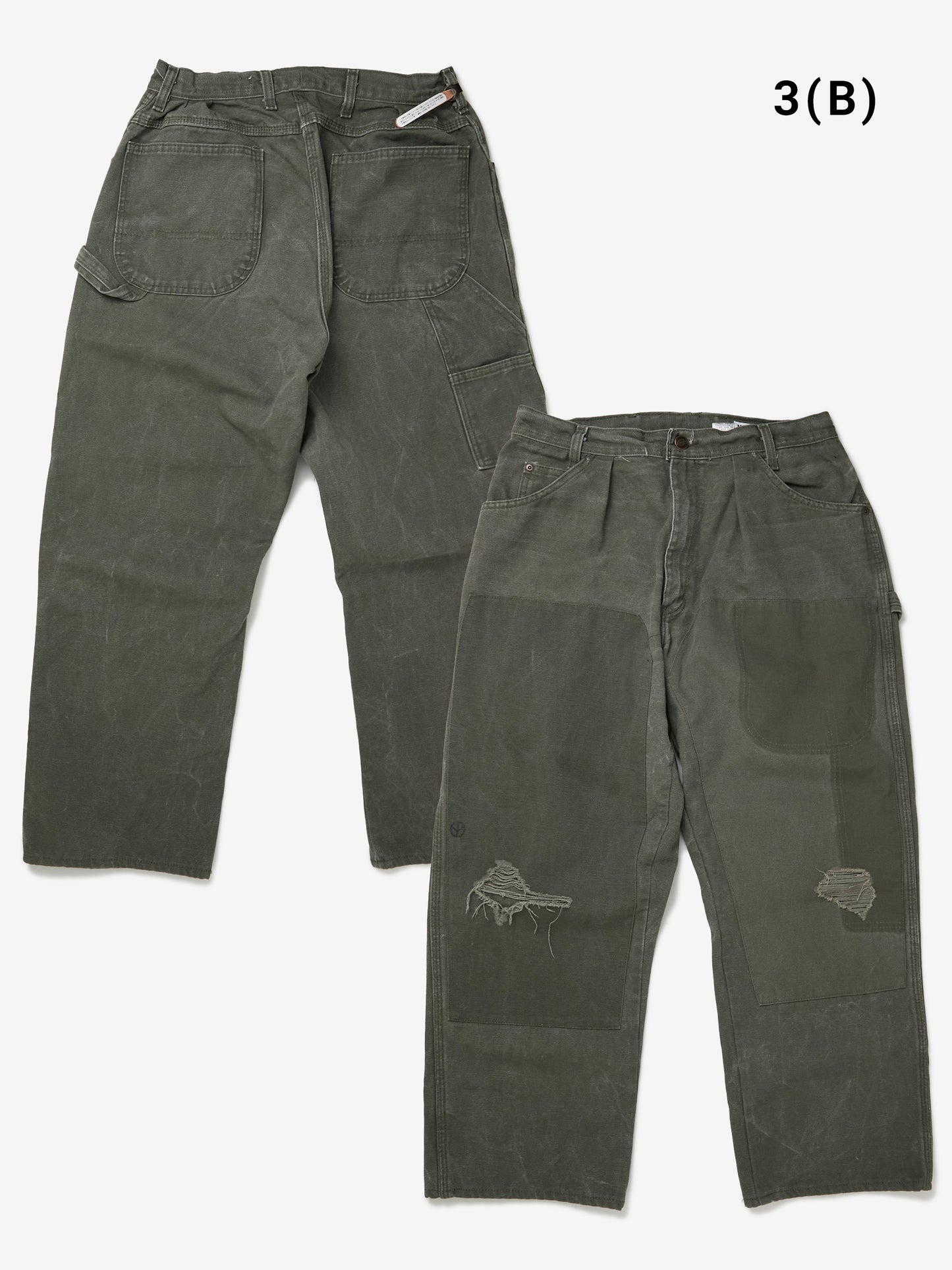 RE PAINTER PANTS DUCK (VINTAGE OLIVE DRAB)