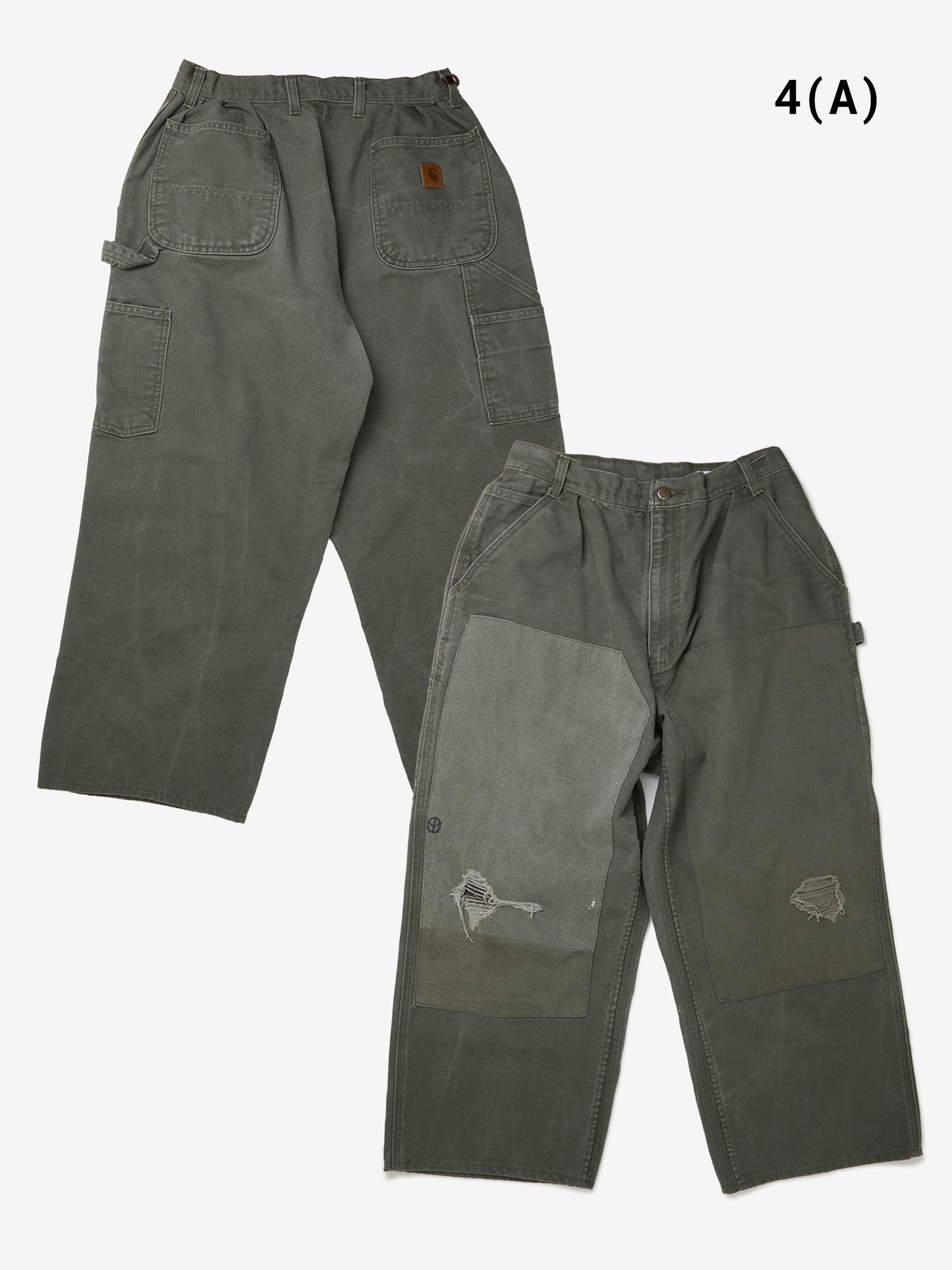 RE PAINTER PANTS DUCK (VINTAGE OLIVE DRAB)