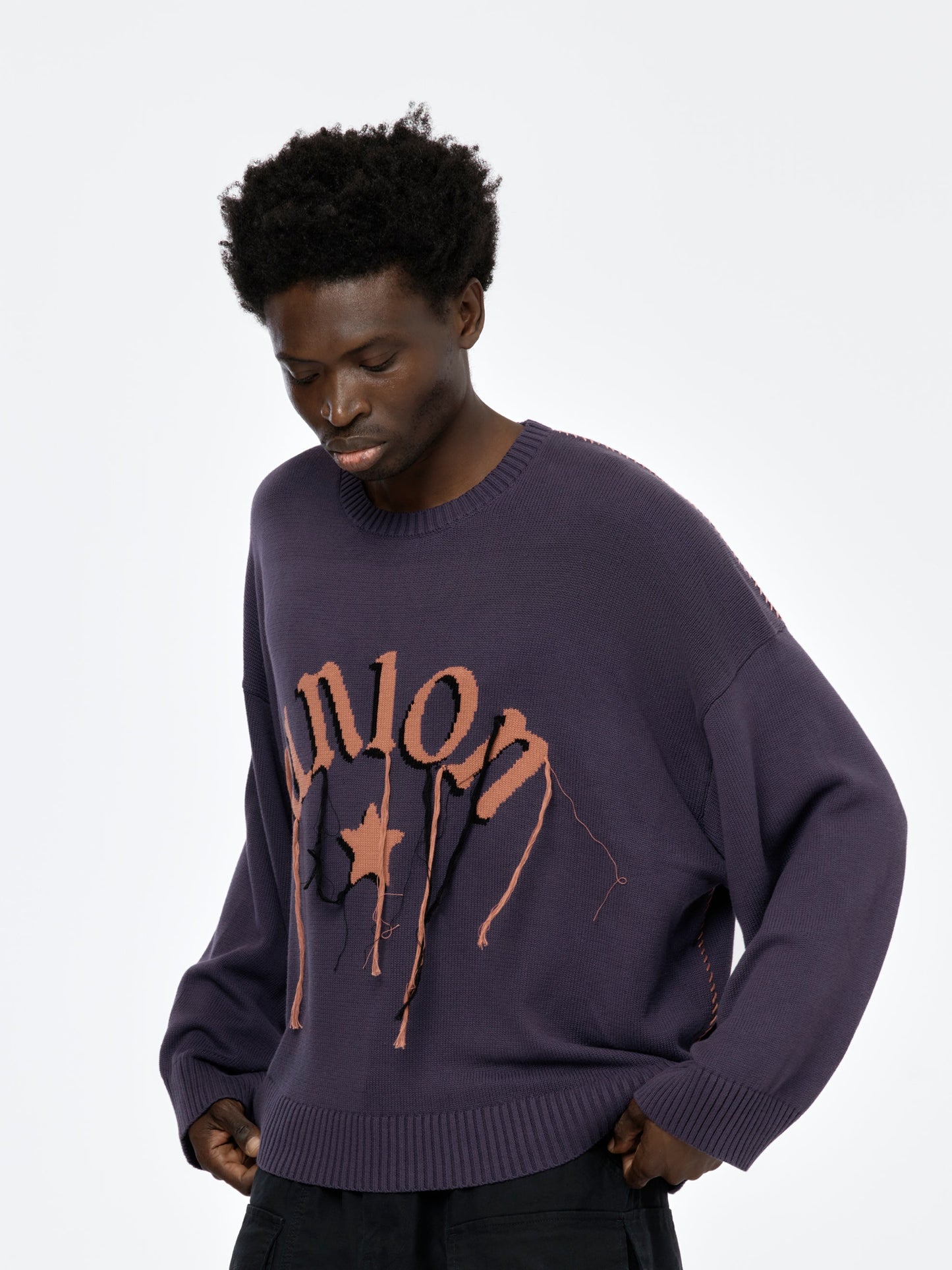 Bolden Sweater (Purple Velvet)