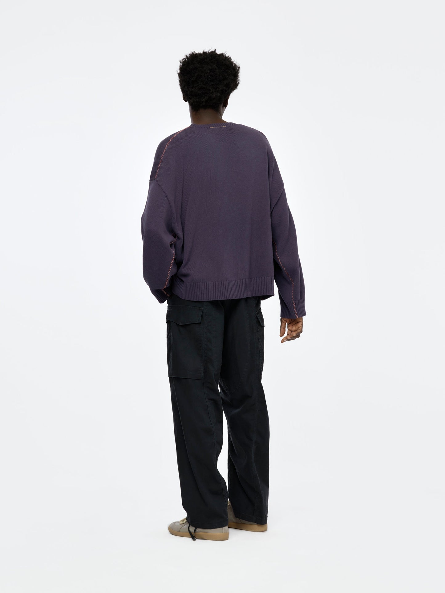 Bolden Sweater (Purple Velvet)