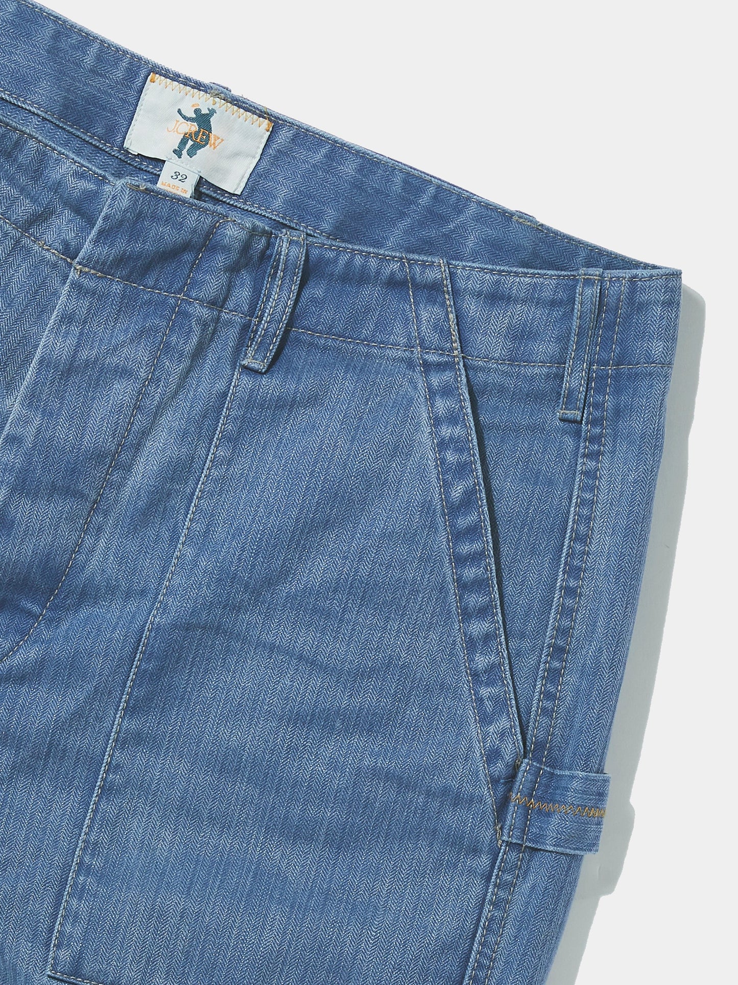 Union x J.Crew Work Pant (Vintage Blue)