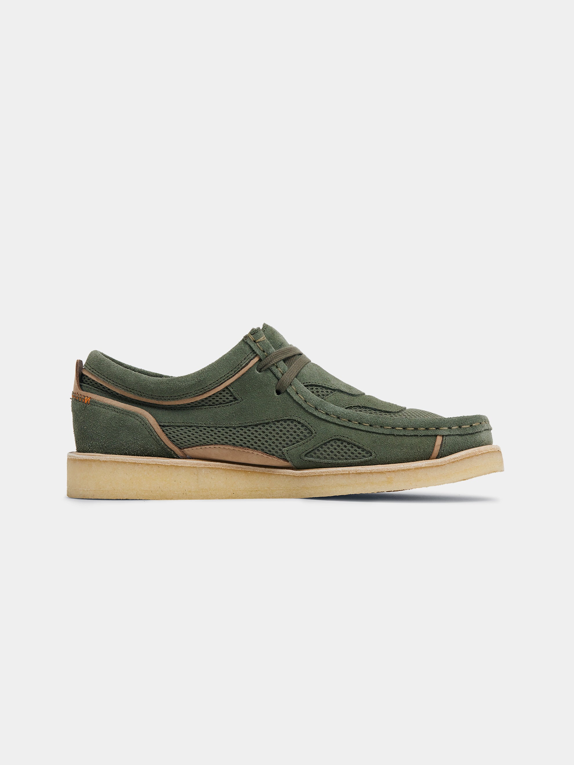 Union x Clarks Wallabee (Covert Green)