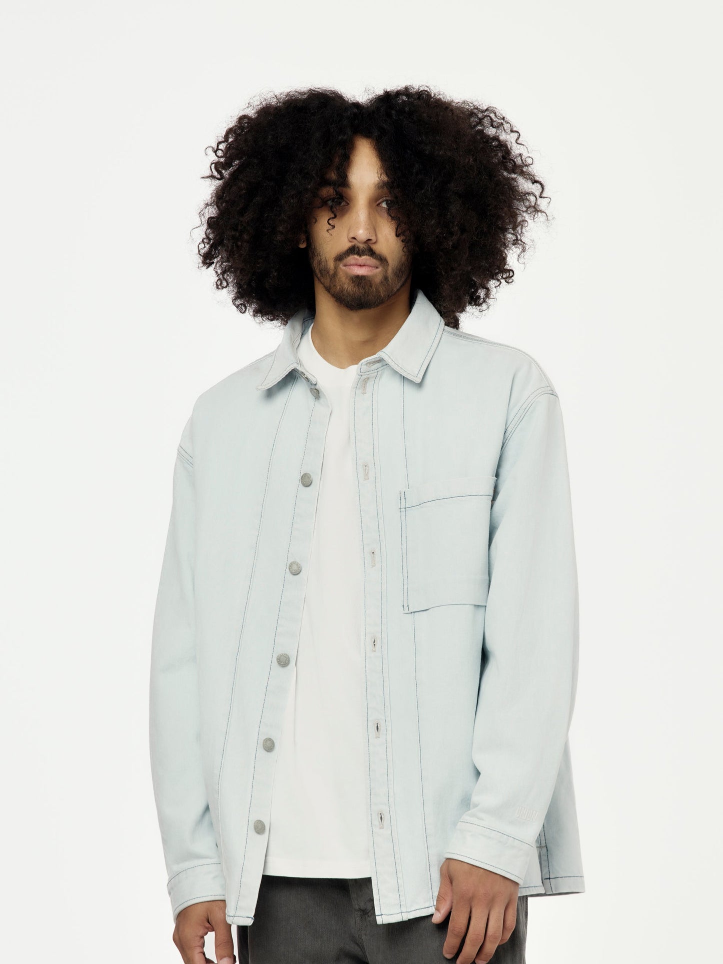 Dizzy Denim Shirt (Light Indigo Wash)