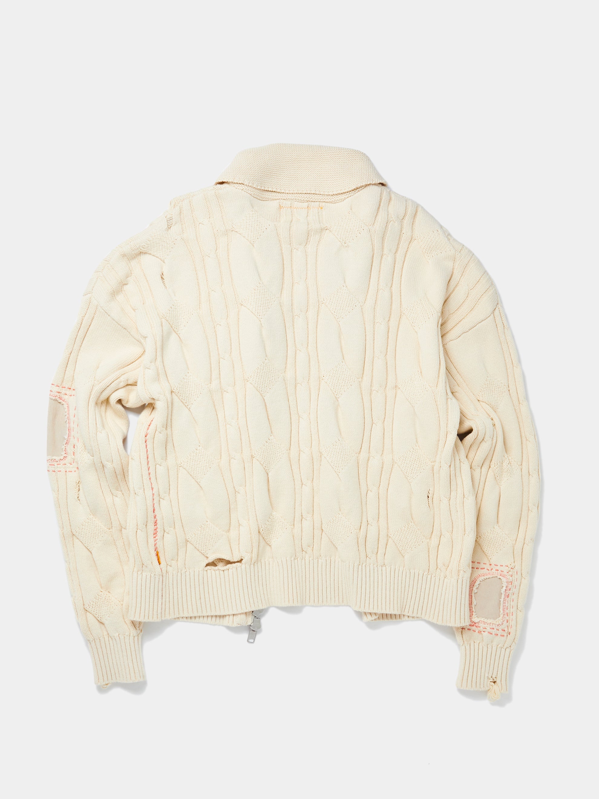 Coleridge Zip Sweater (Cloud Cream)