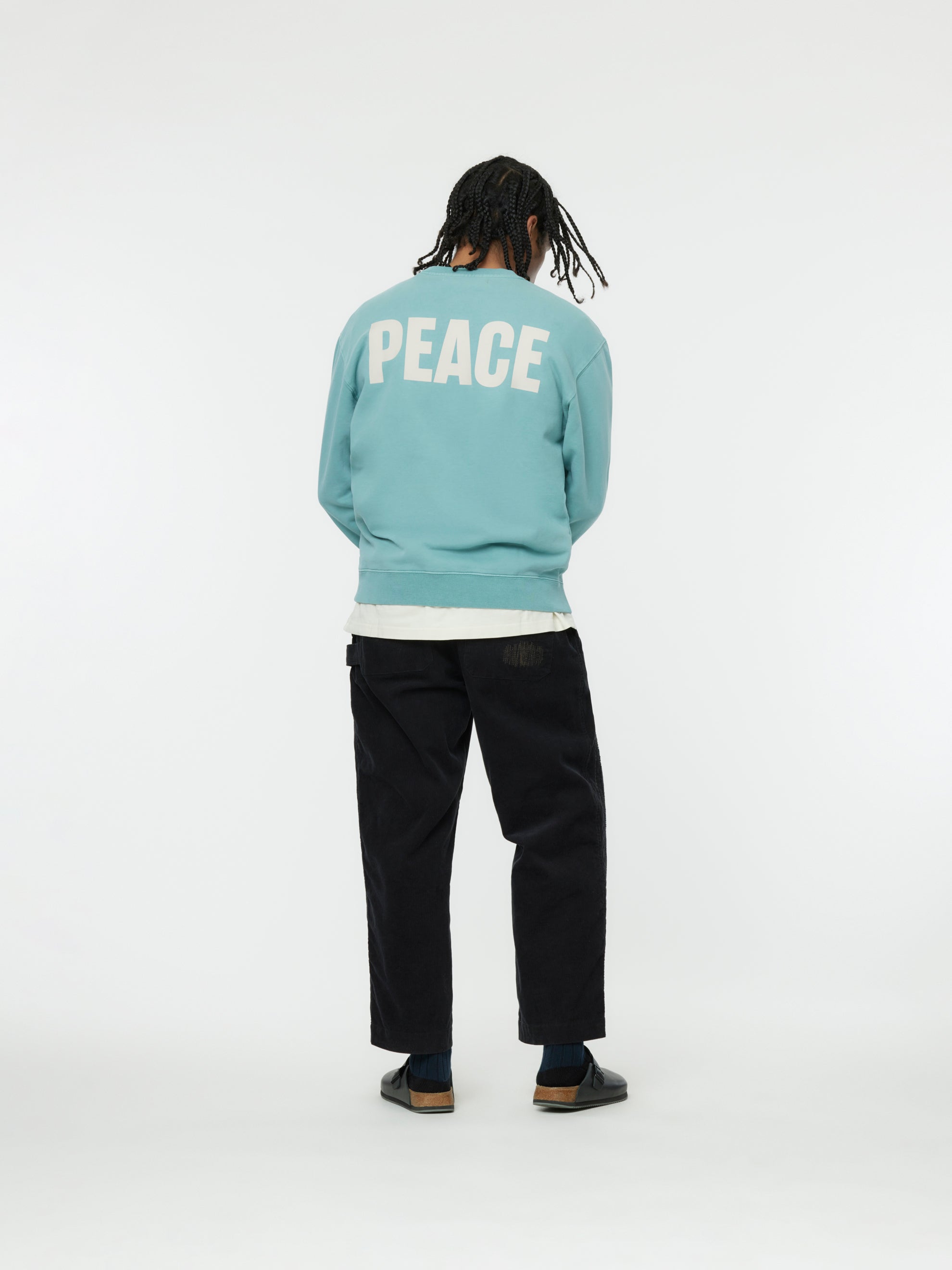 What About Crewneck (Teal)