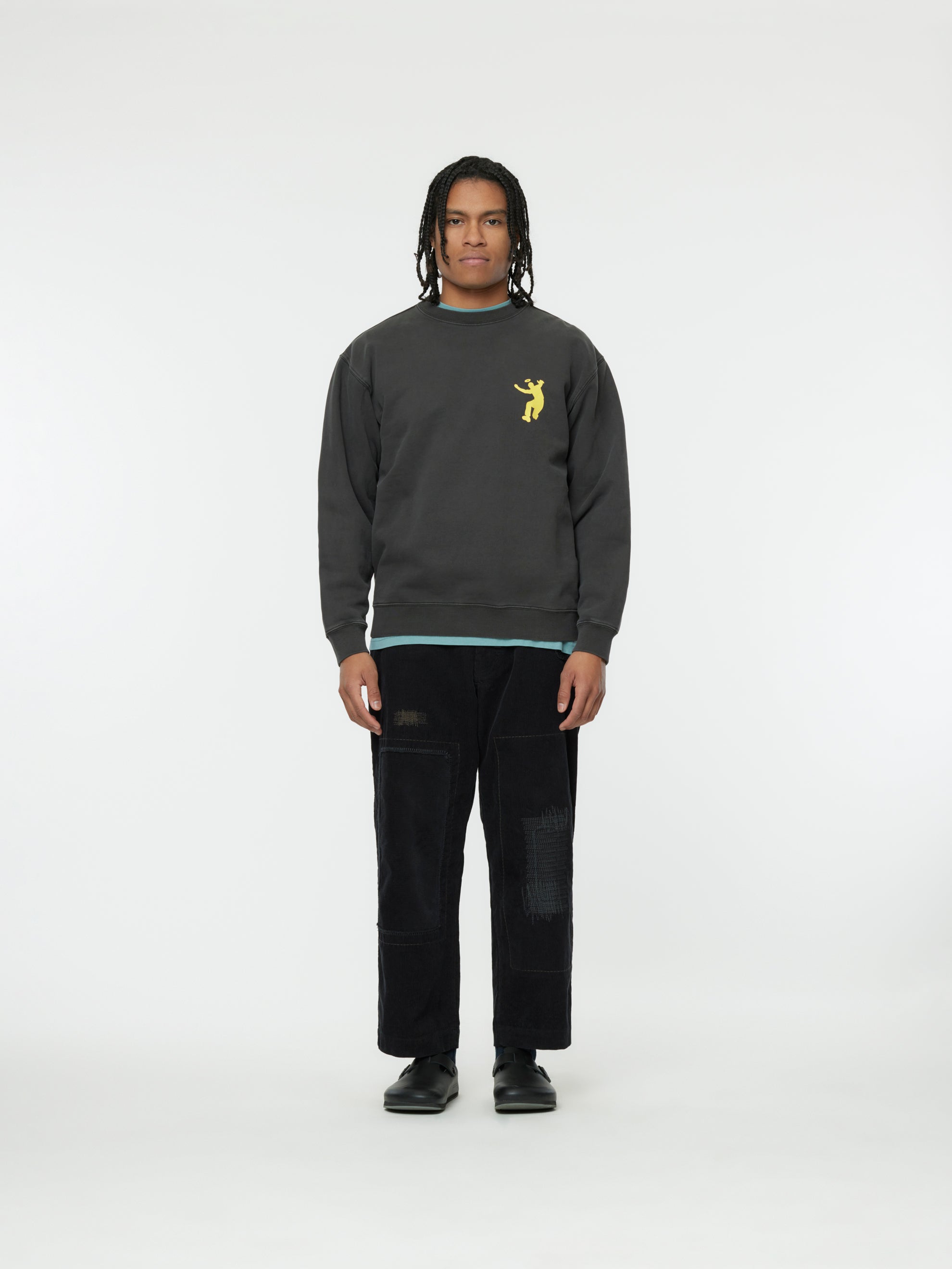 What About Crewneck (Vintage Black)