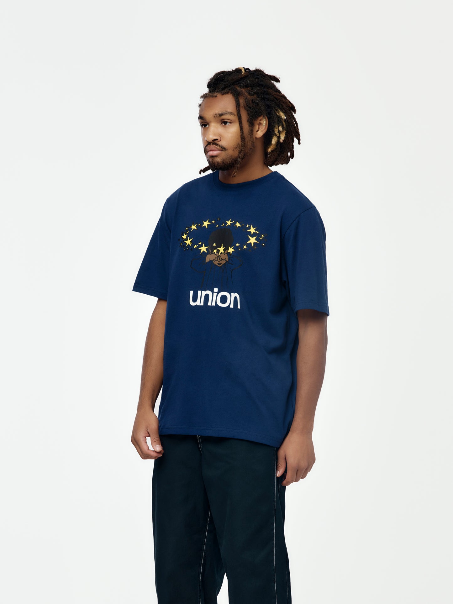 Dazed Tee (Navy)