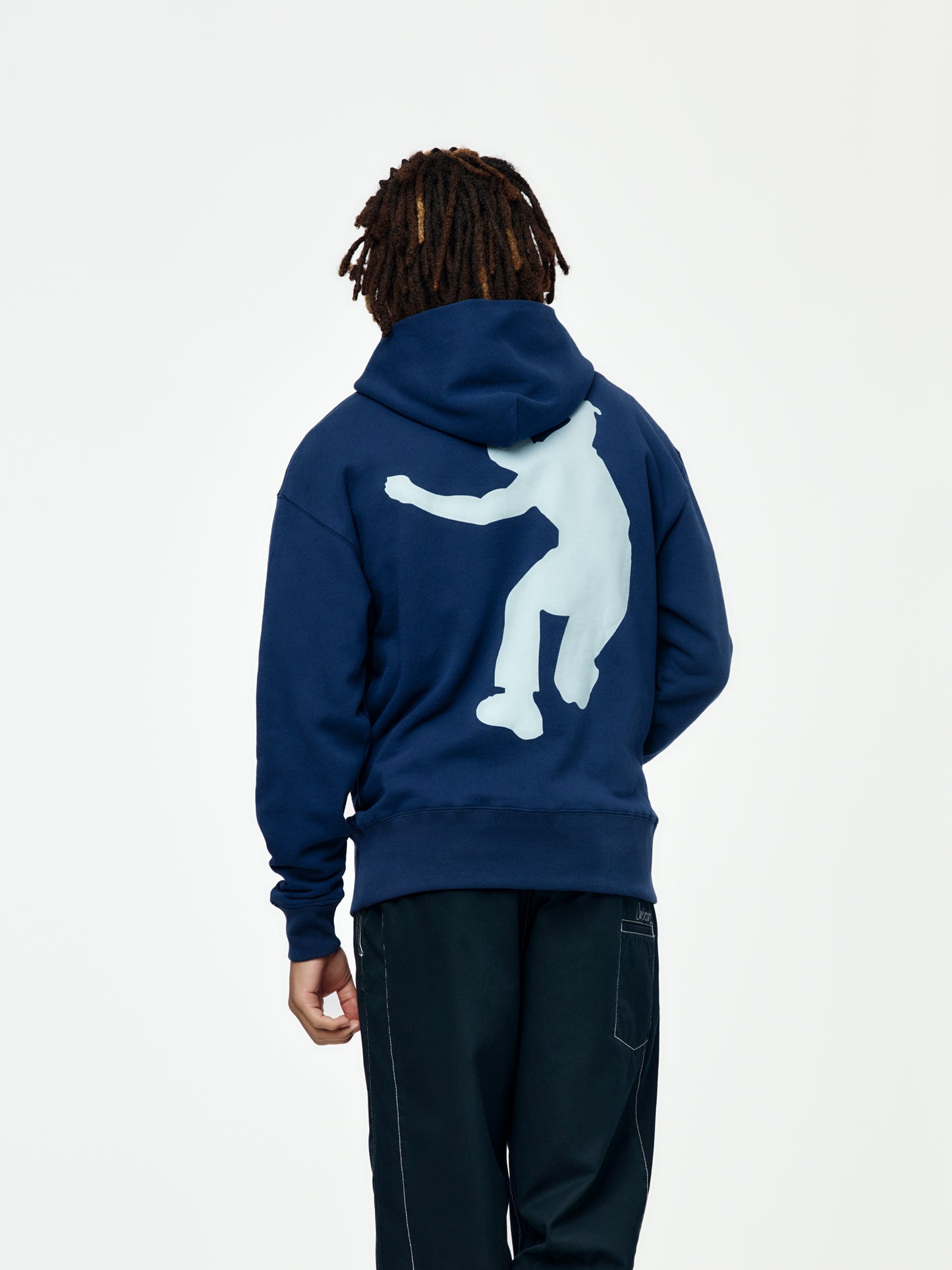 Frontin Hoodie (Deep Navy)