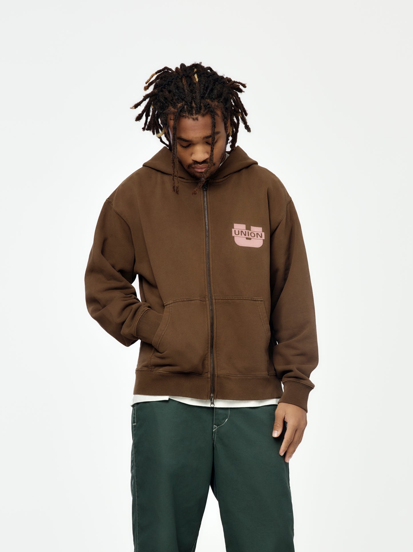 Freight Zip Hood (Vintage Brown)