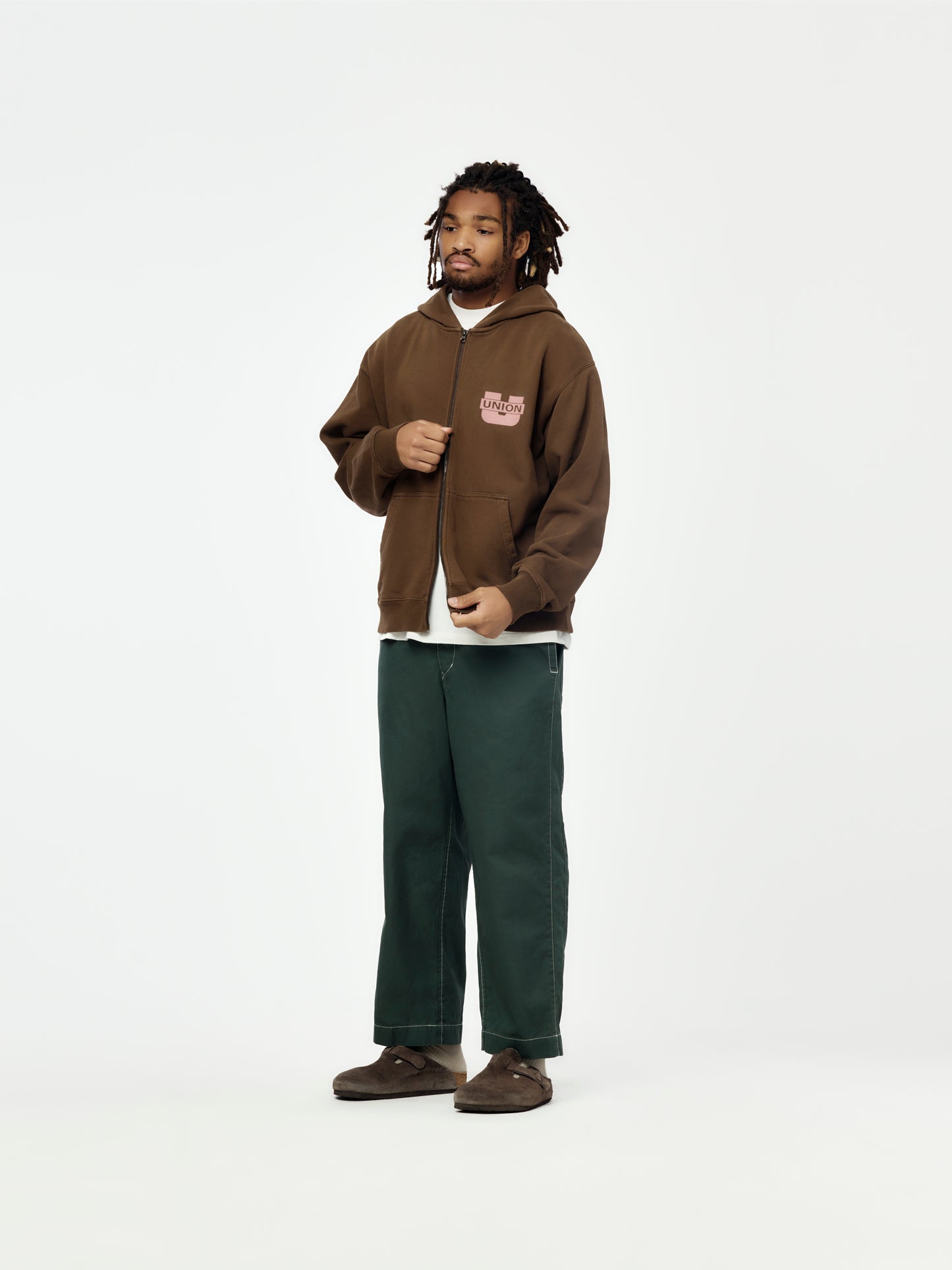 Freight Zip Hood (Vintage Brown)