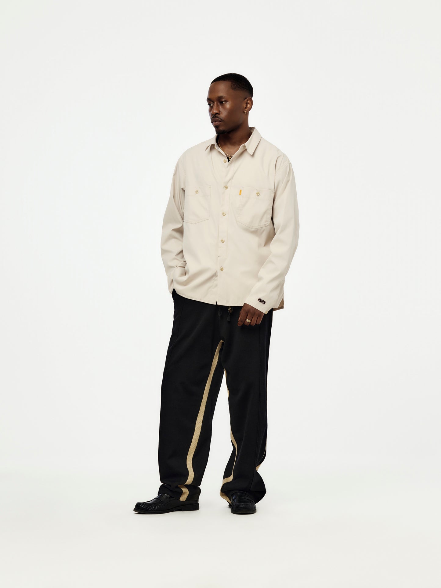 BUCKLER LS SHIRT (WHITE)
