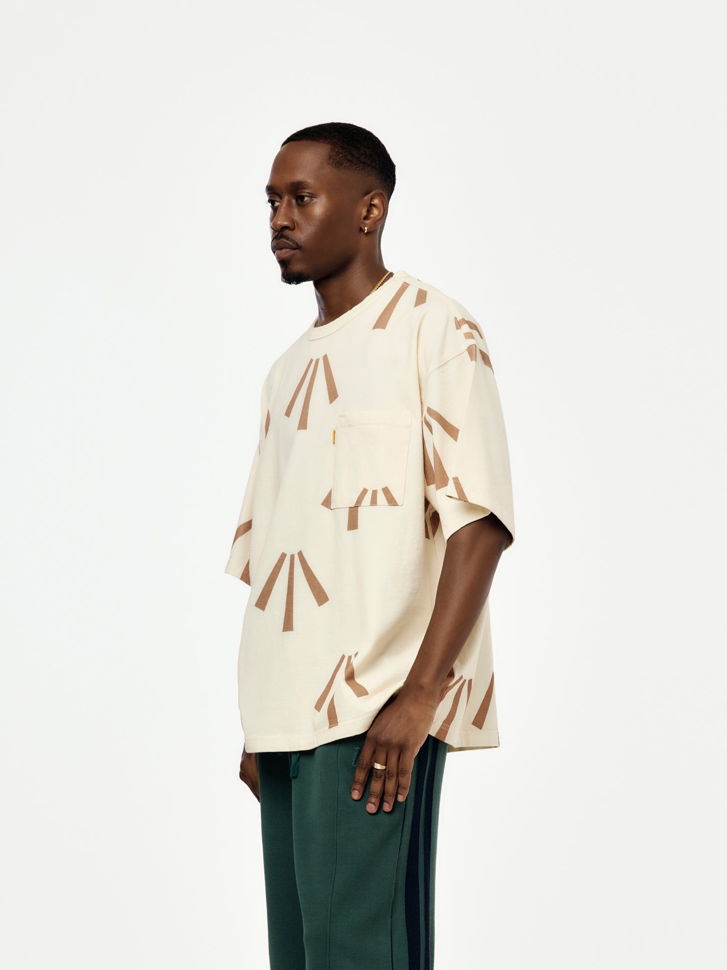 DALY SS TEE (KHAKI/ TAN)