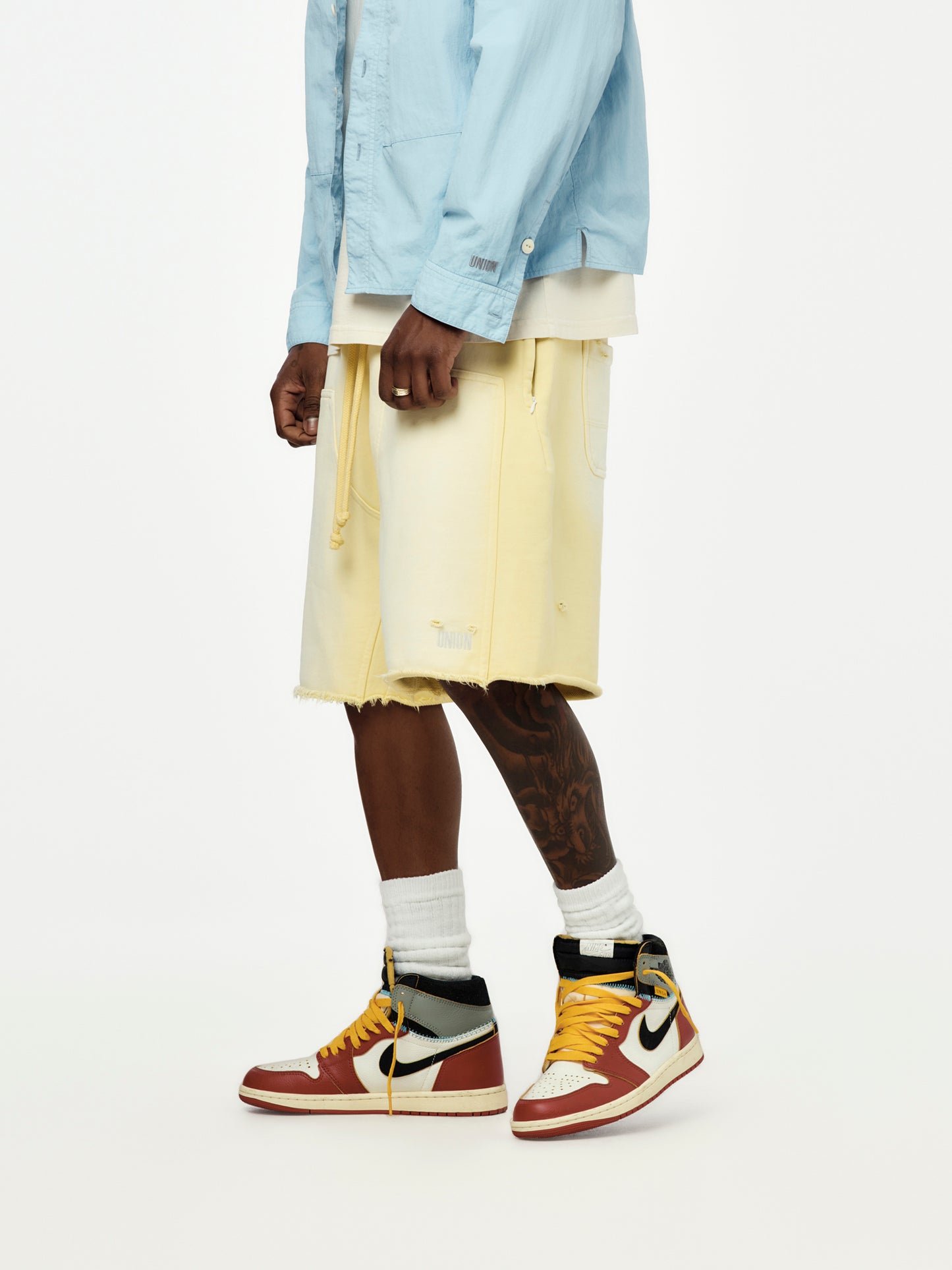 MASQUE SHORT (VINTAGE YELLOW )