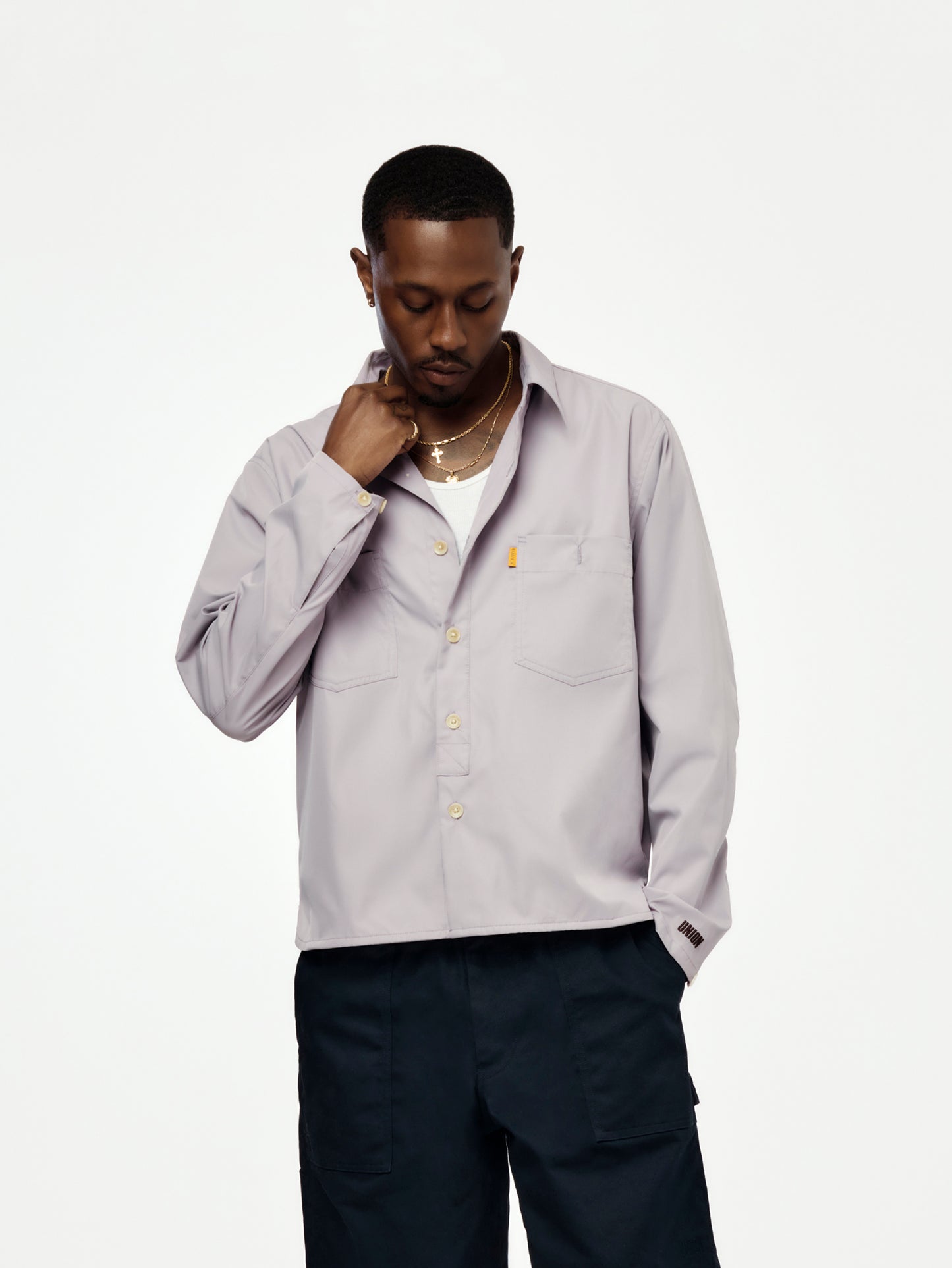 BUCKLER LS SHIRT (PURPLE)