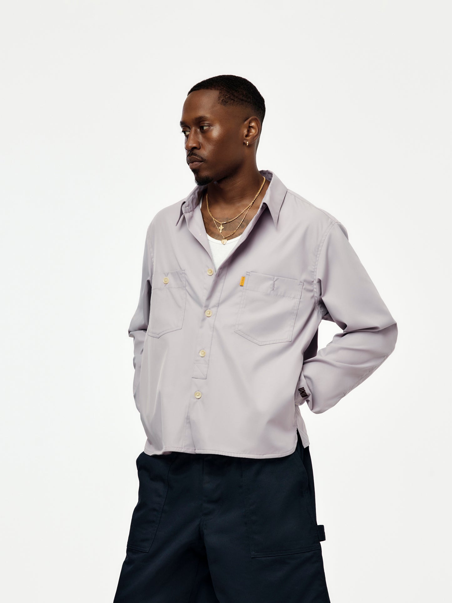 BUCKLER LS SHIRT (PURPLE)