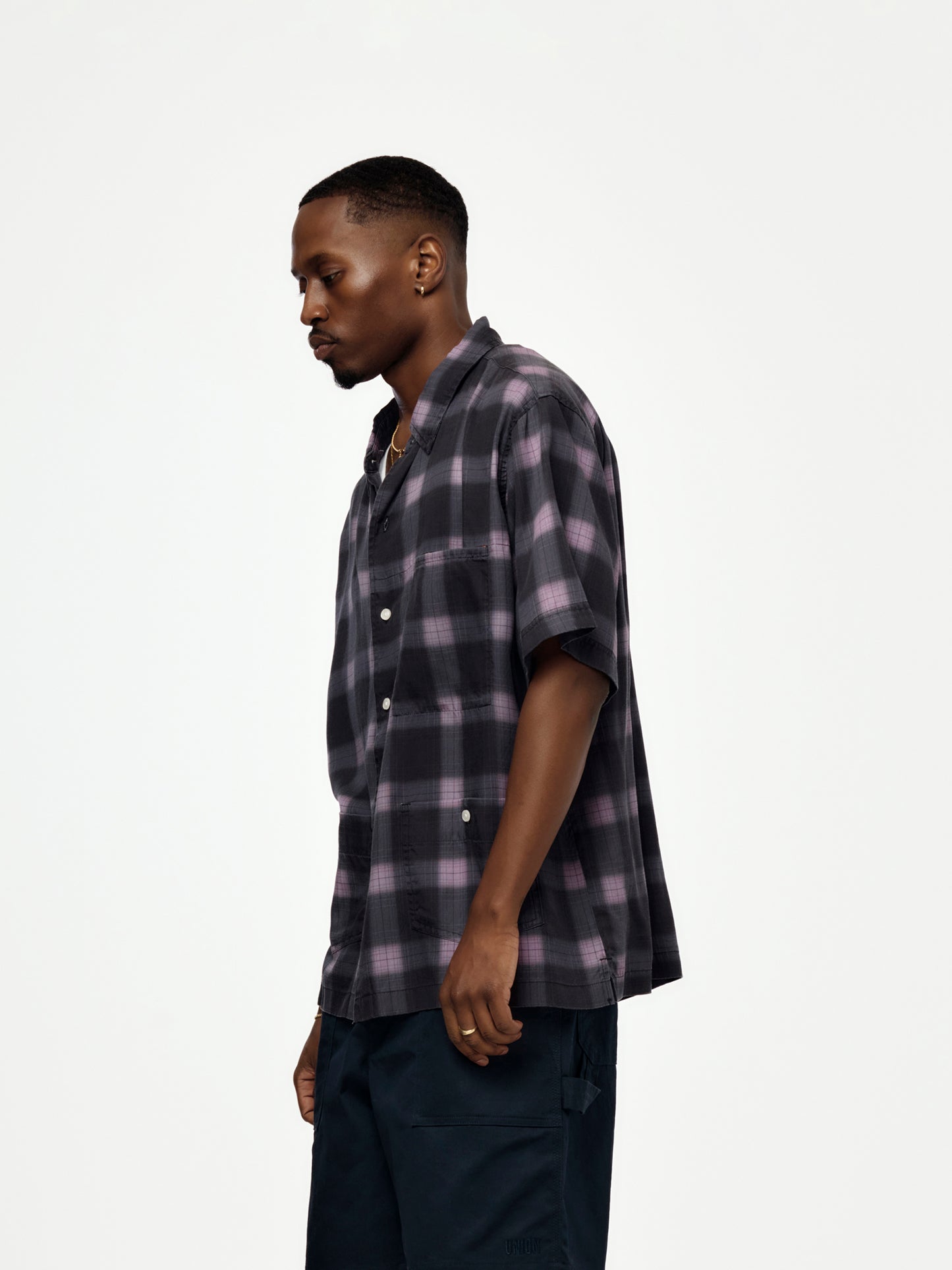 DEANE SS SHIRT (PURPLE)