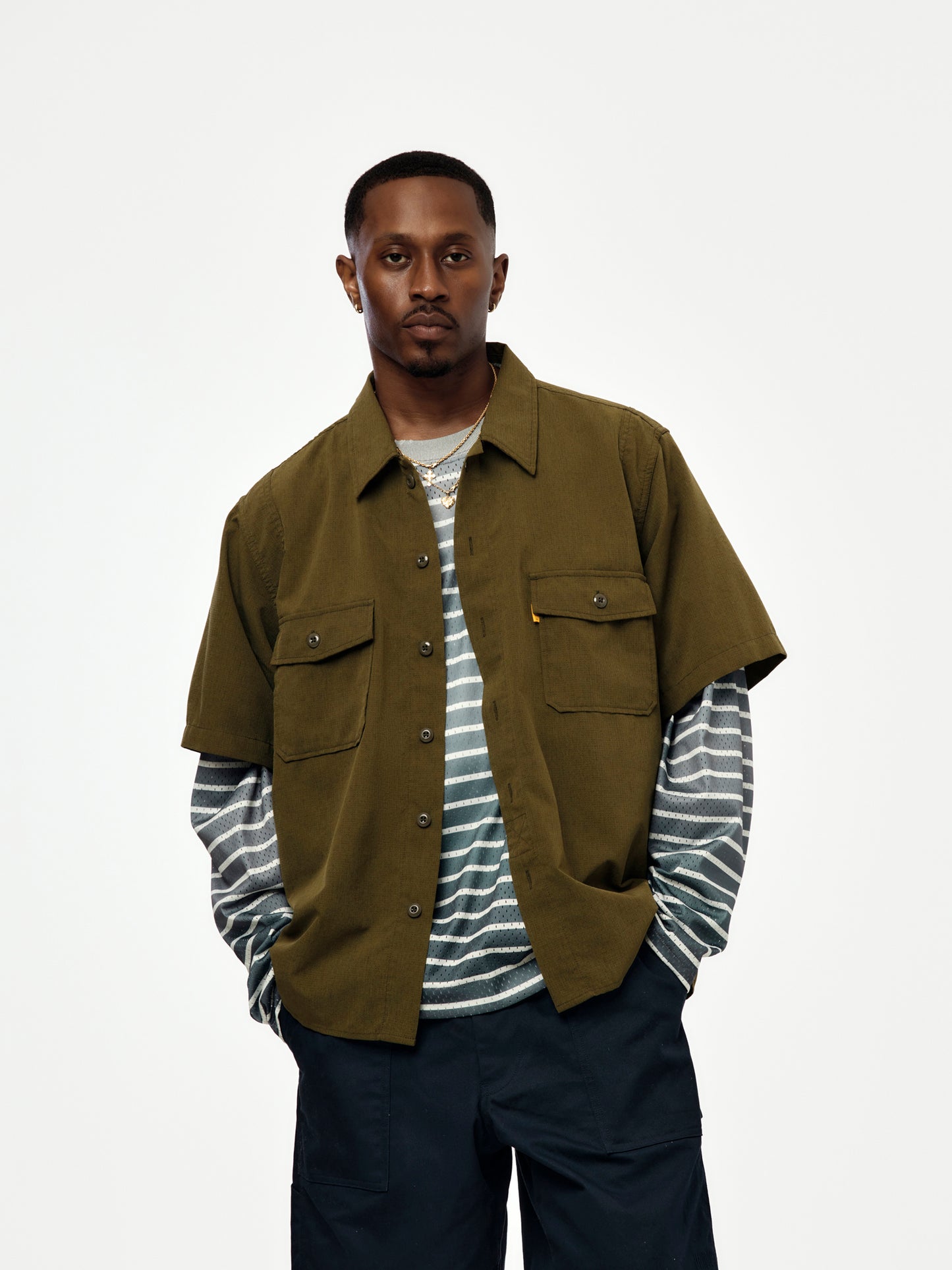 SUNSET SHIRT (OLIVE)