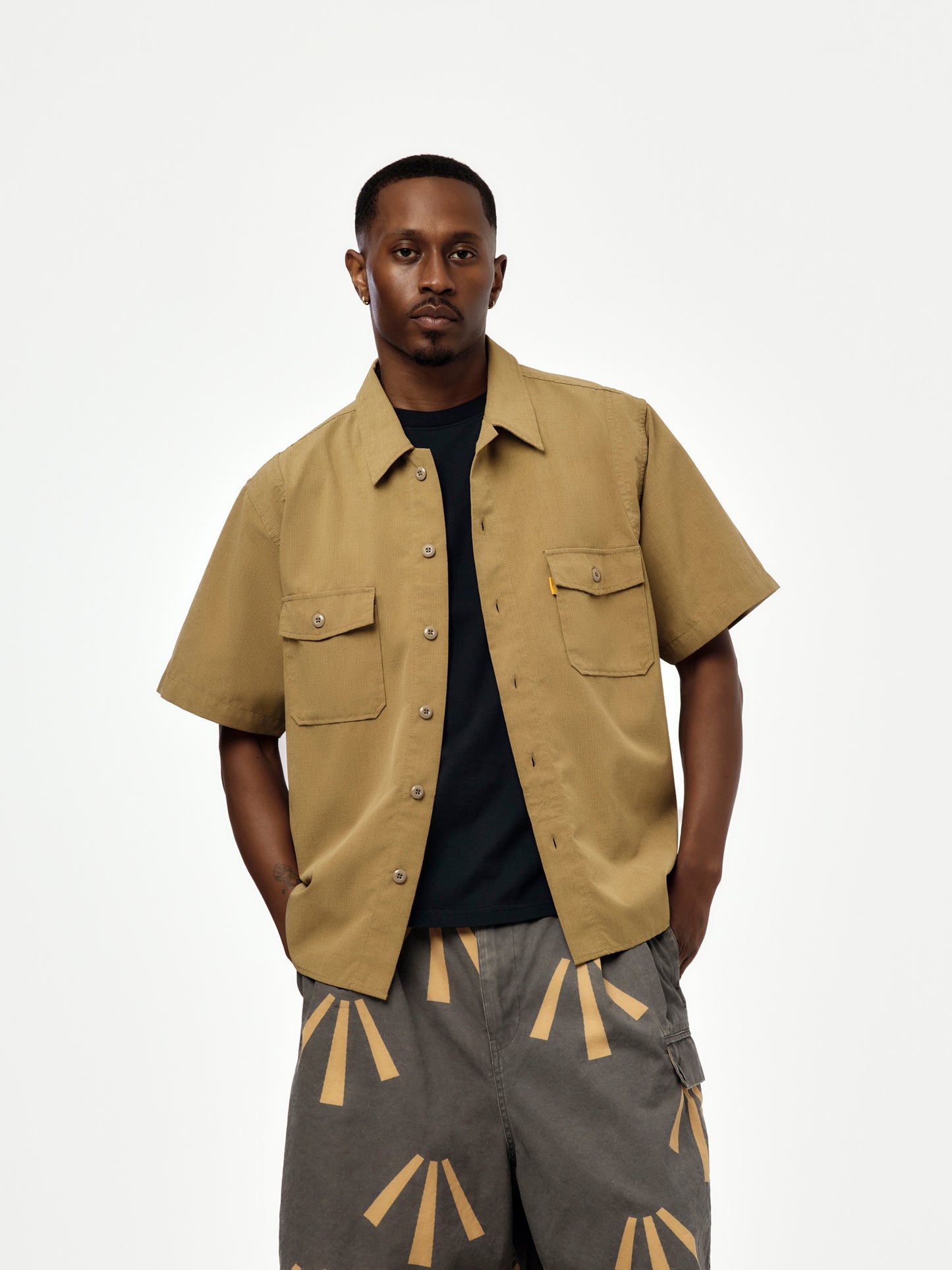 SUNSET SHIRT (KHAKI/ TAN)