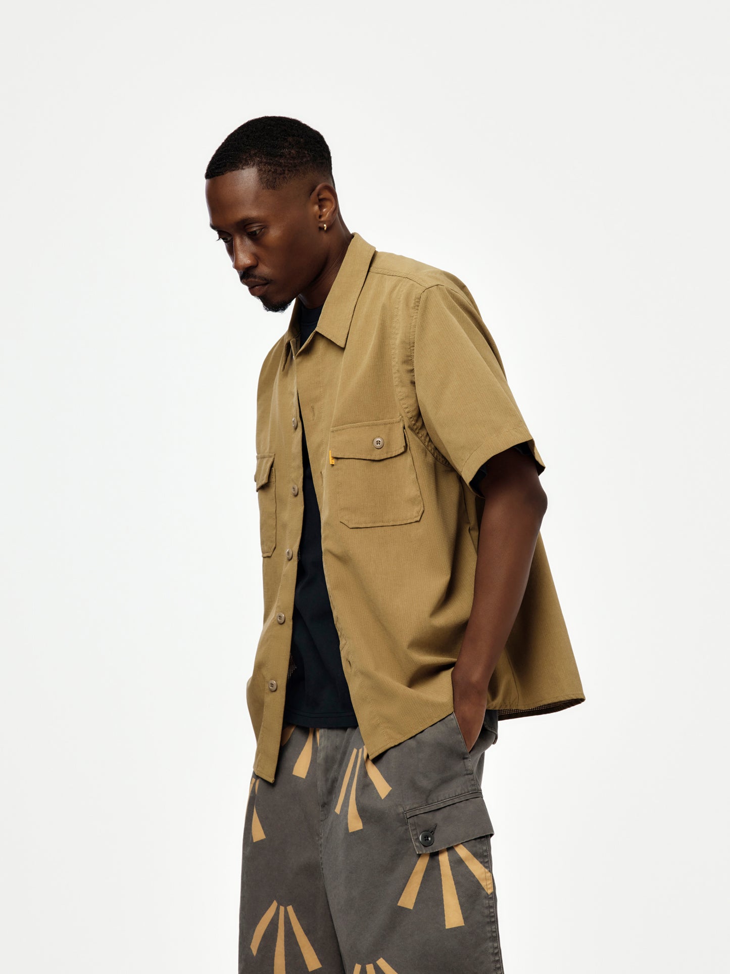 SUNSET SHIRT (KHAKI/ TAN)