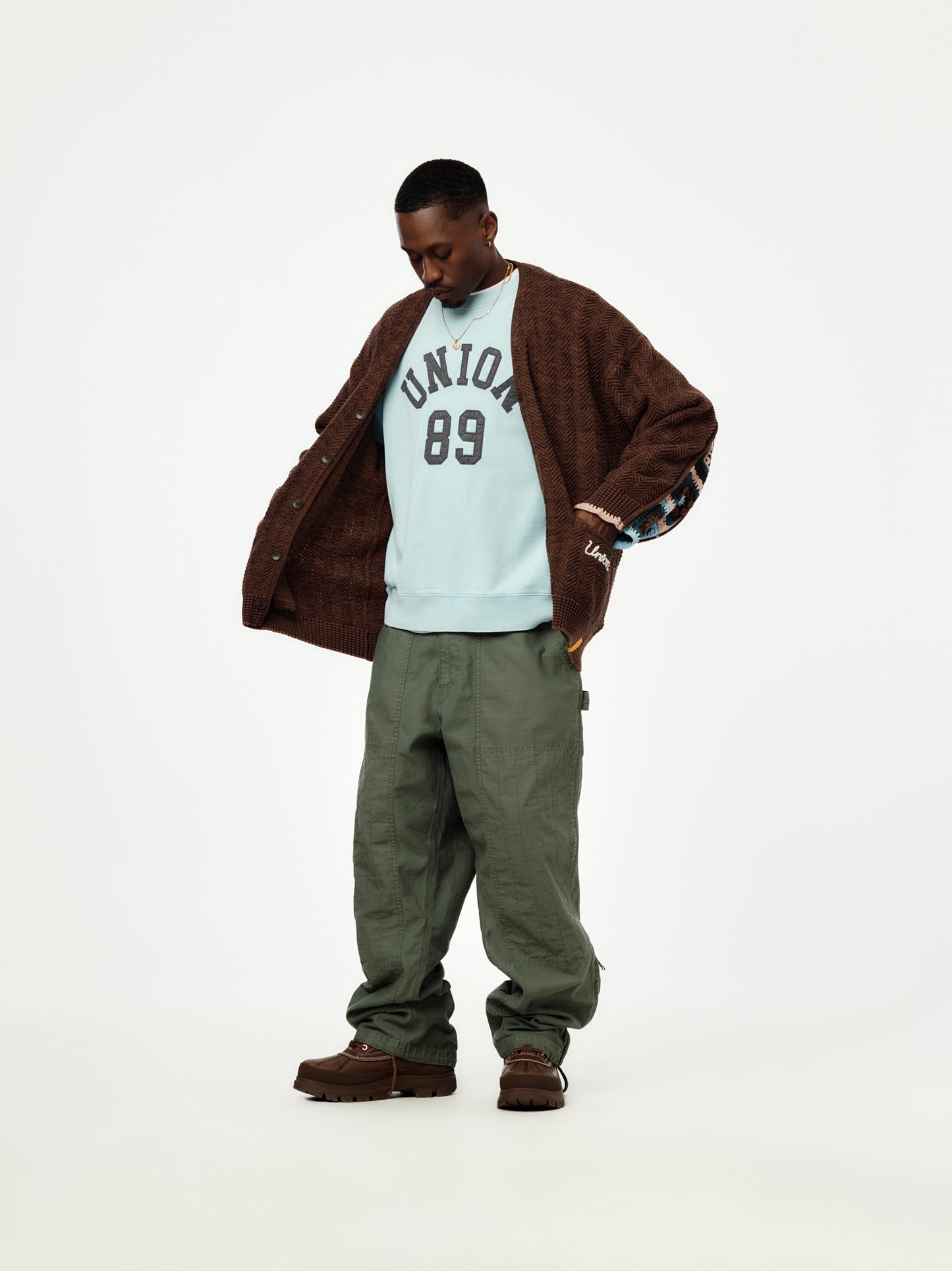 ANDREWS CARDIGAN (BROWN)