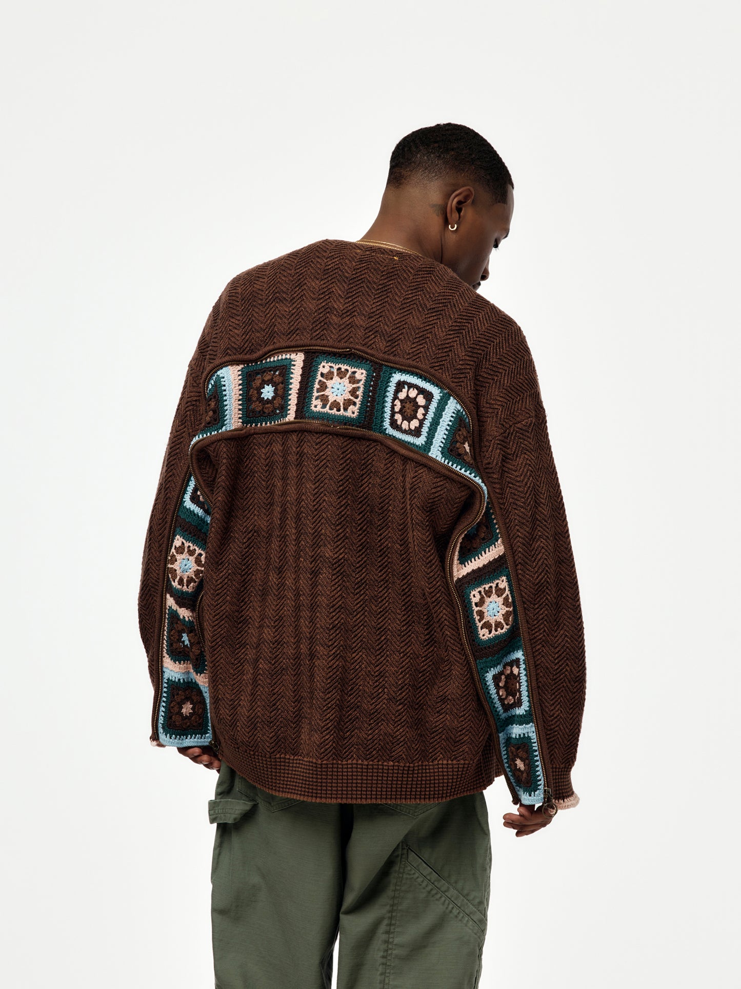 ANDREWS CARDIGAN (BROWN)